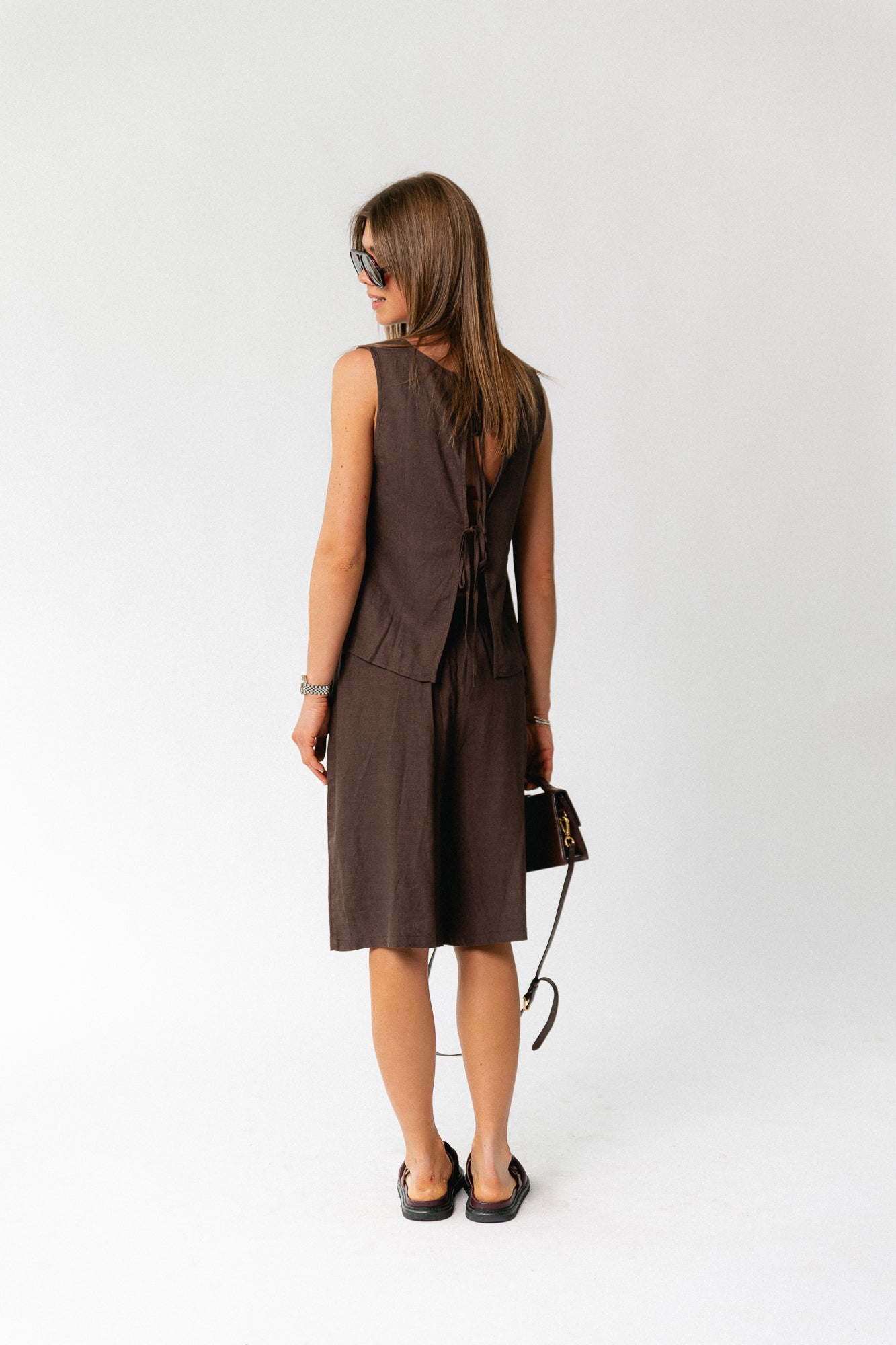 OBJVigga MW shorts seal brown