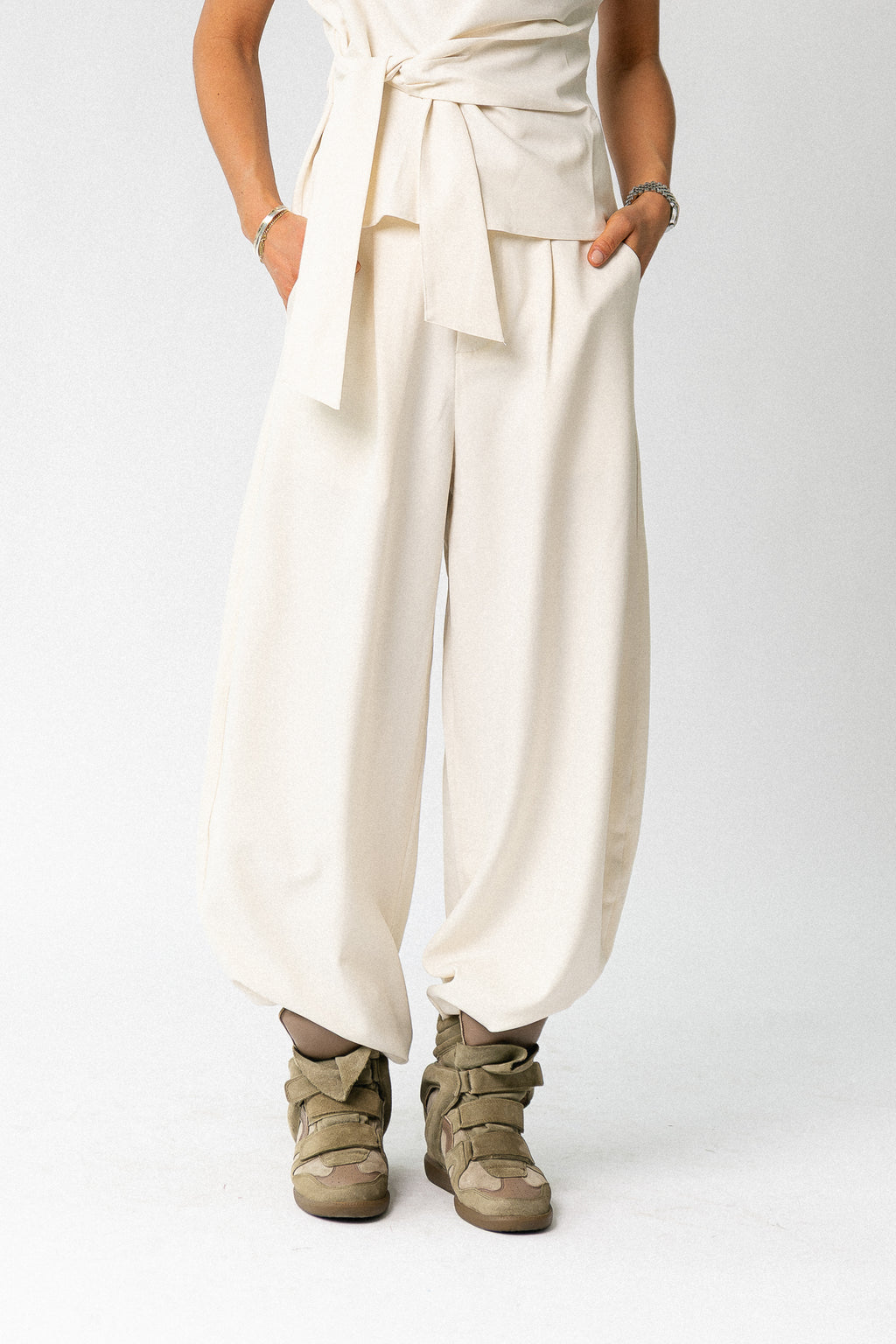 Nina pants vanilla ice