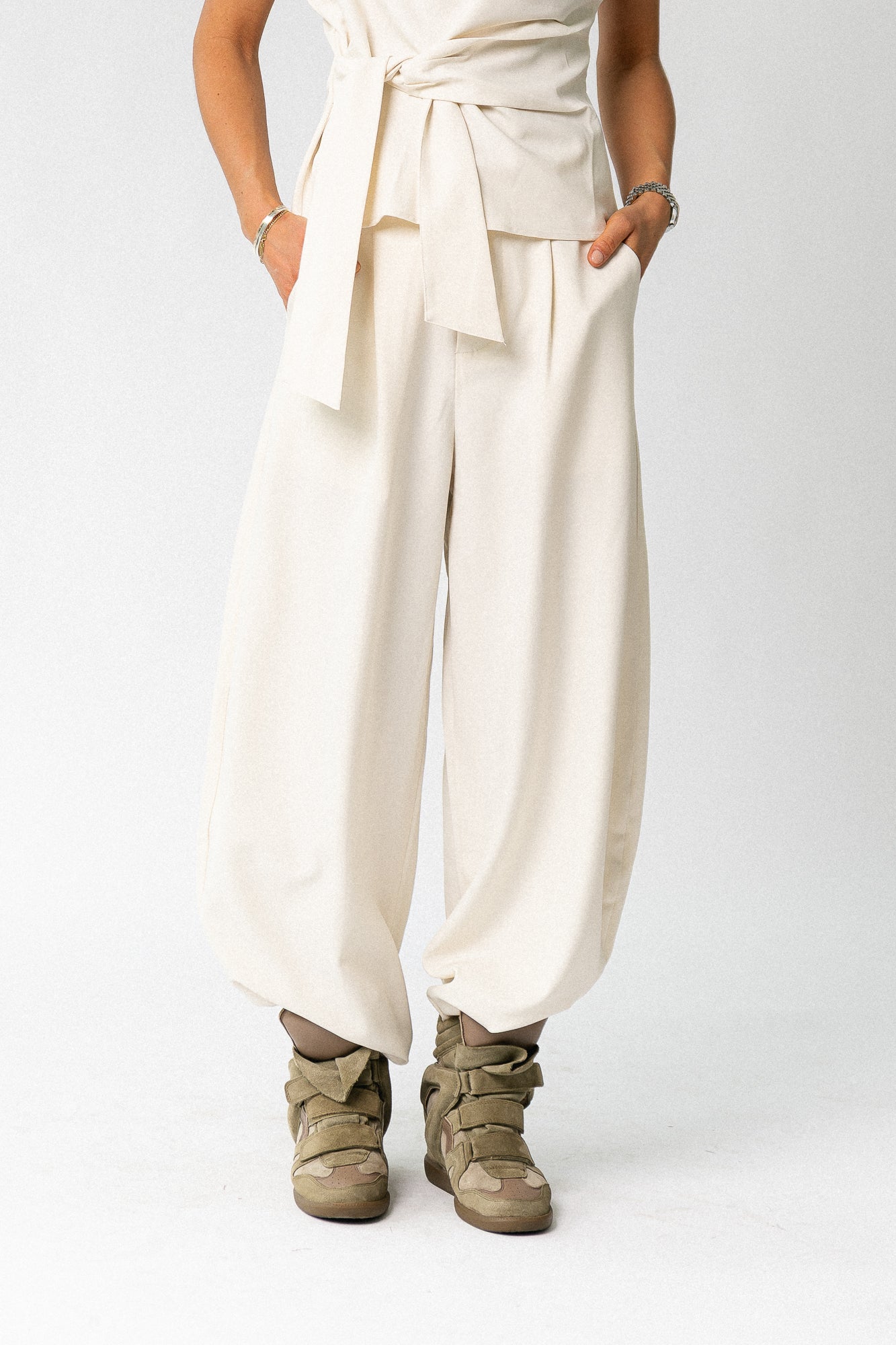 Nina pants vanilla ice