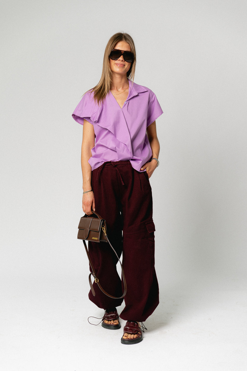 Mona SS shirt lilac