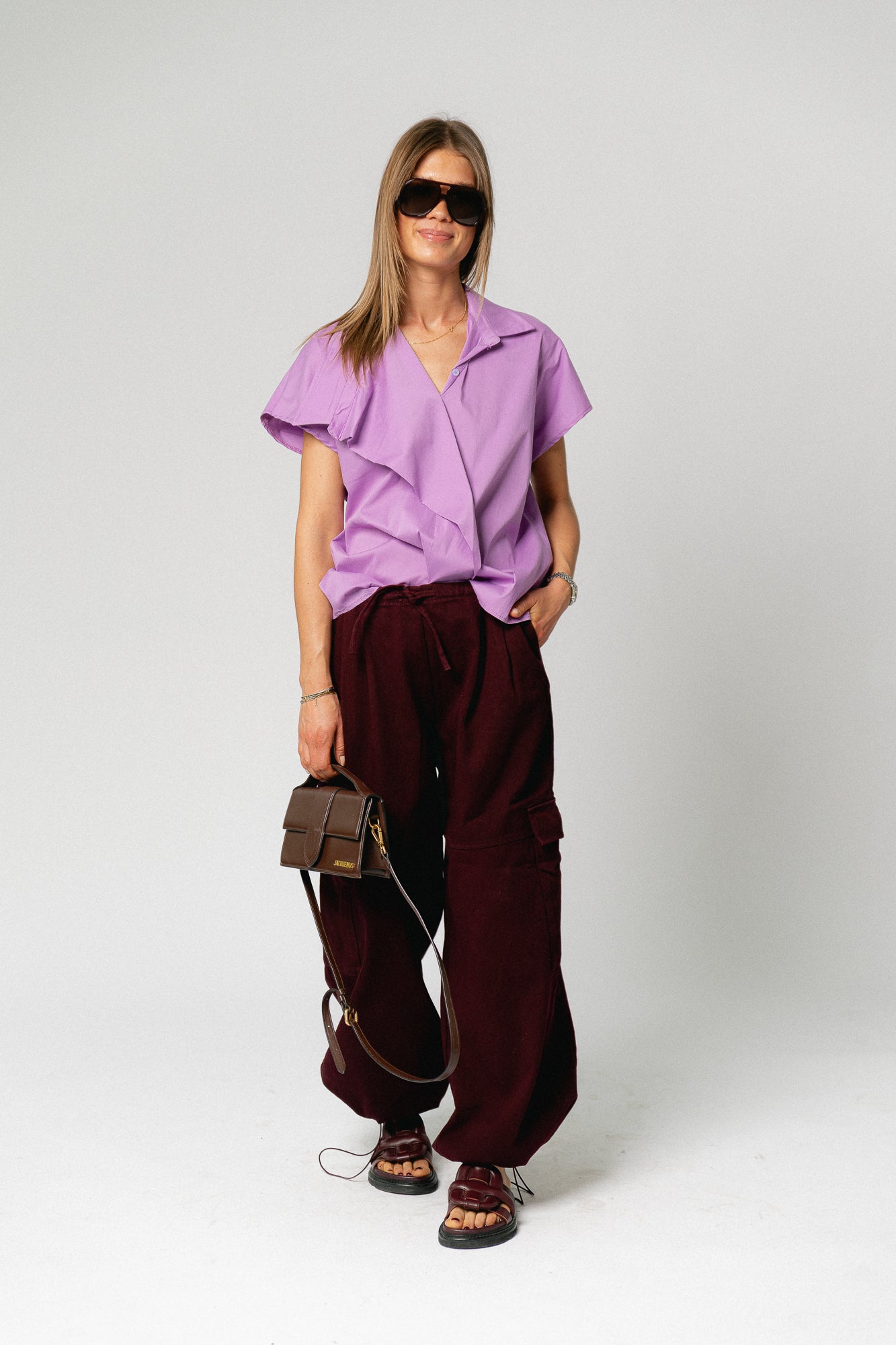 Mona SS shirt lilac