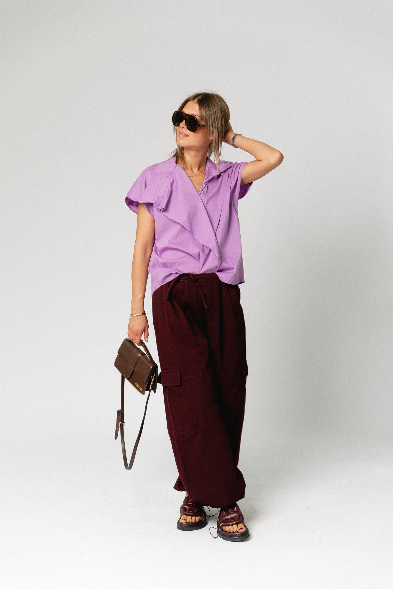 Mona SS shirt lilac