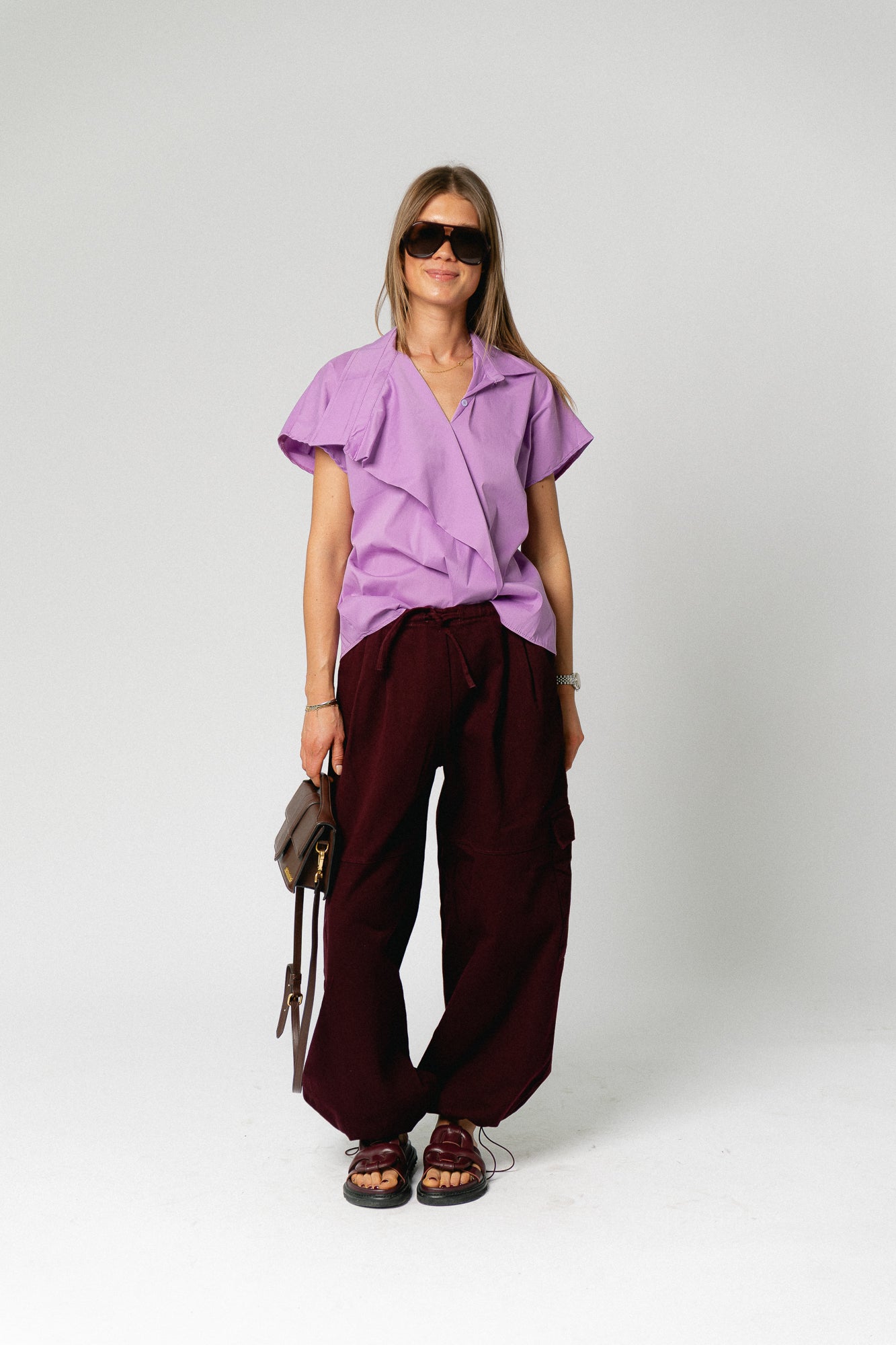 Mona SS shirt lilac