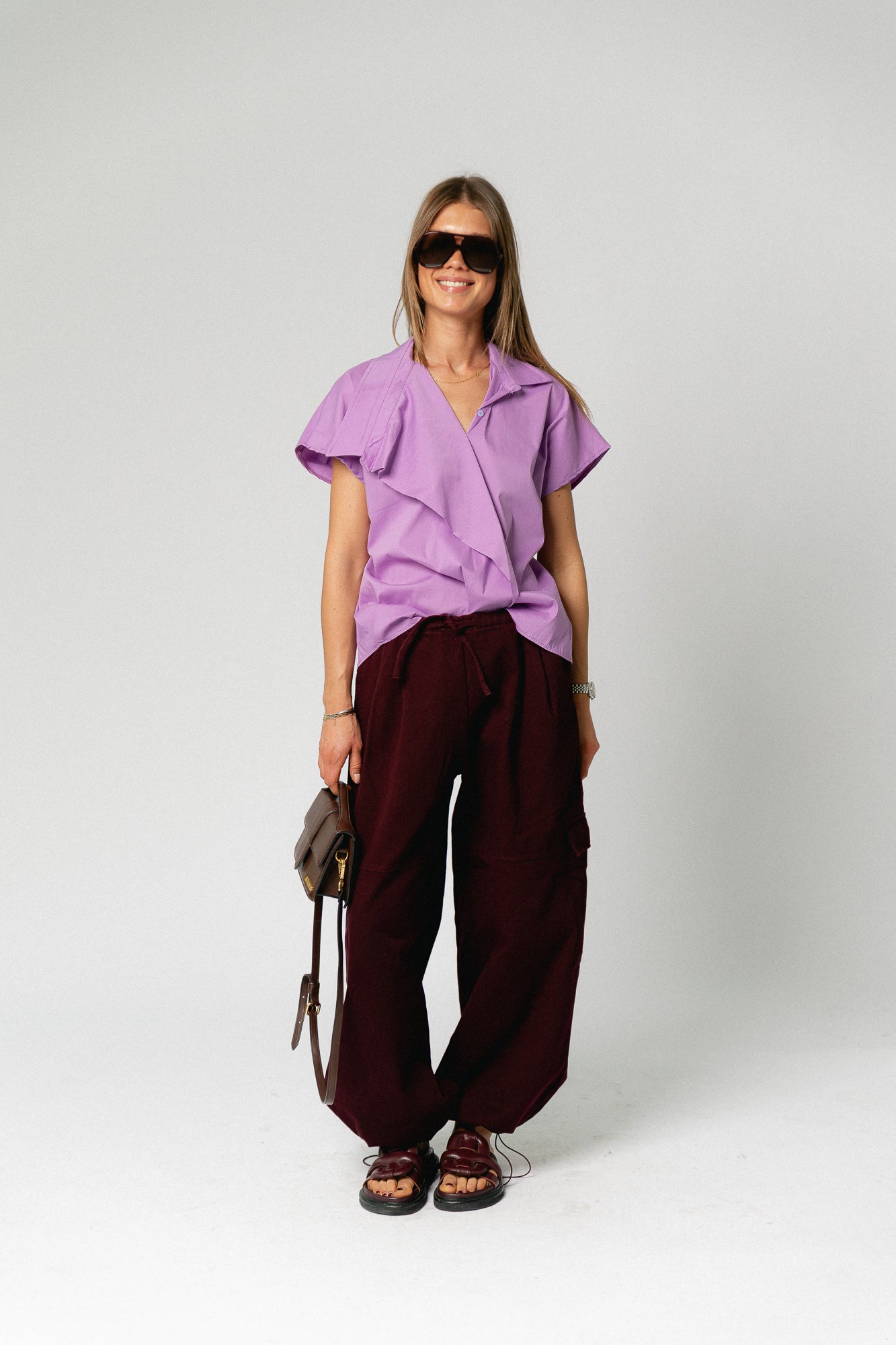 Mona SS shirt lilac