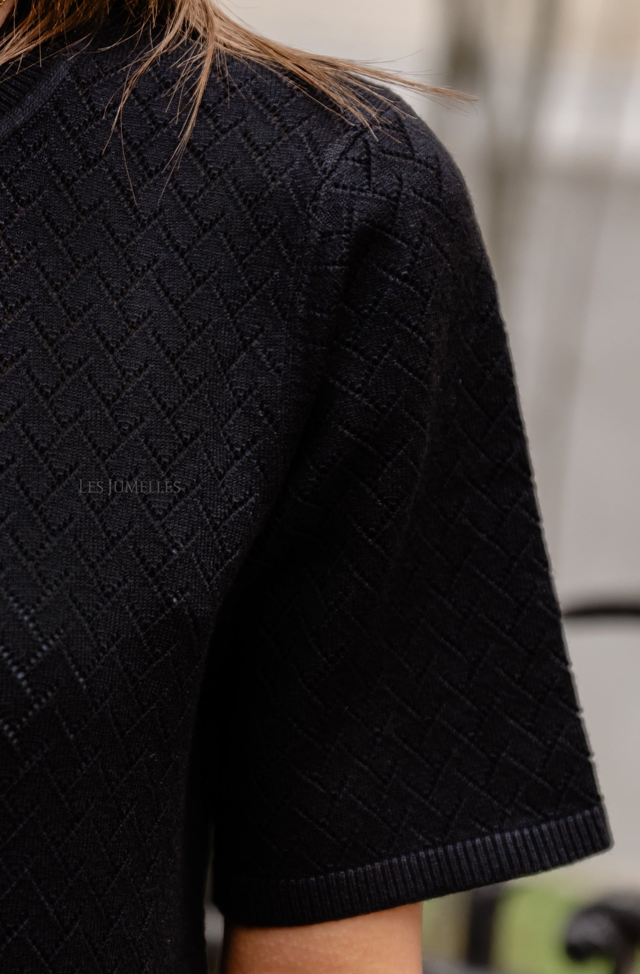 SLFHelena 2/4 knit dress black