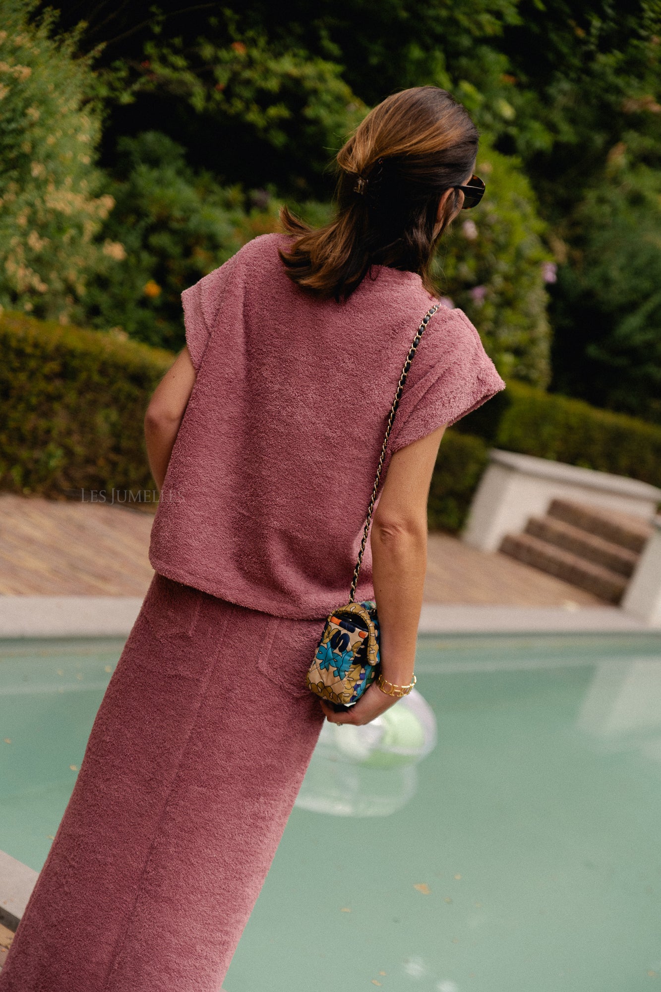 Annabelle terry skirt marsala