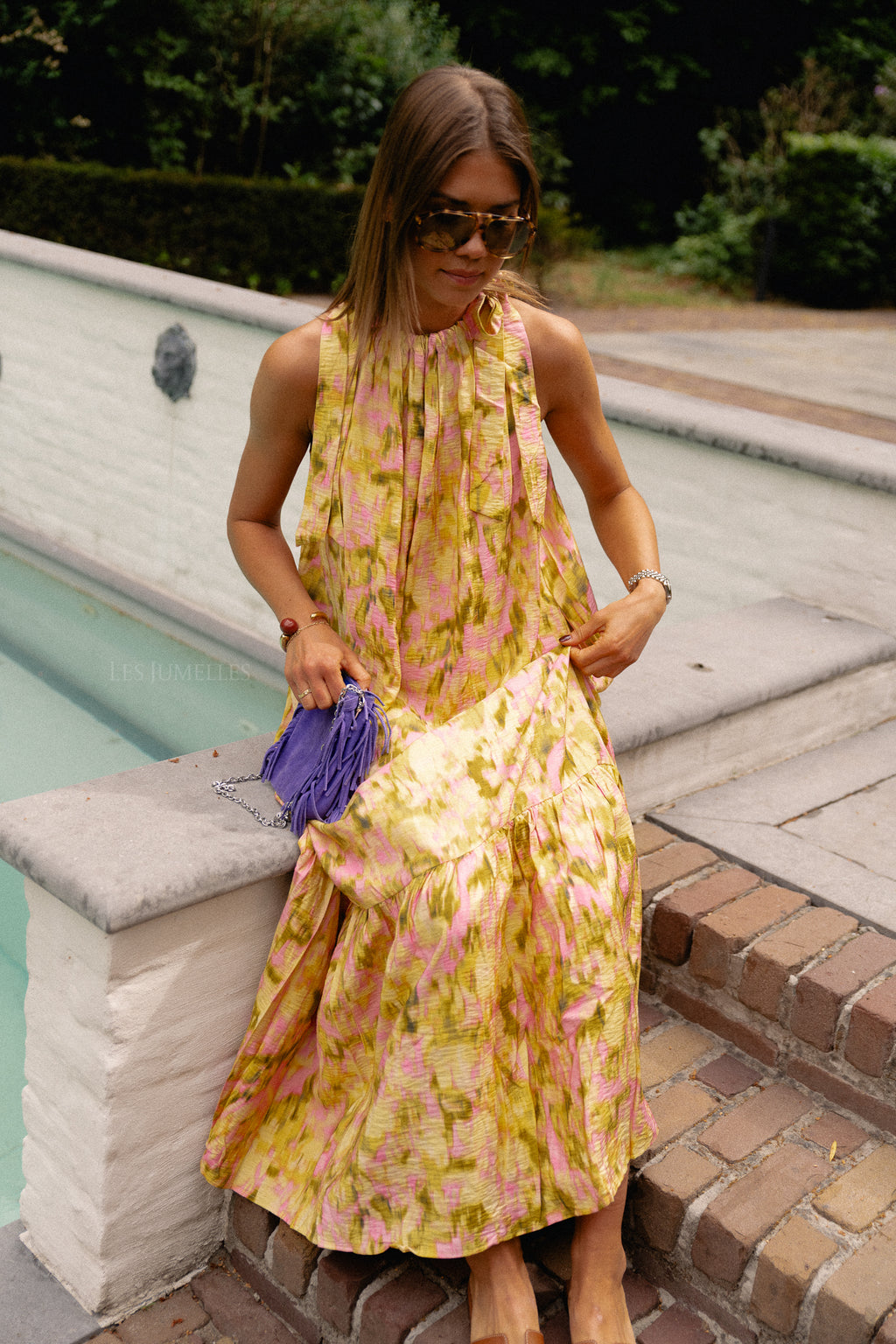 YASMarinna SL ankle dress french vanilla
