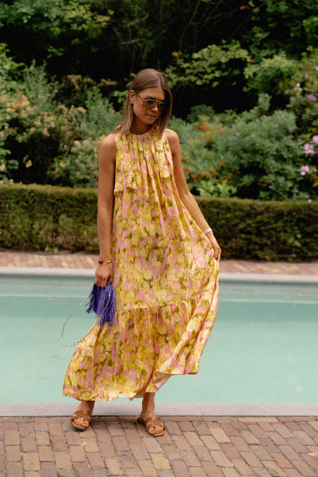 YASMarinna SL ankle dress french vanilla