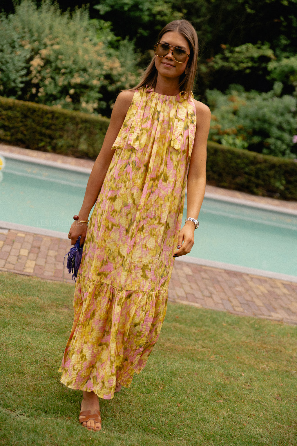 YASMarinna SL ankle dress french vanilla