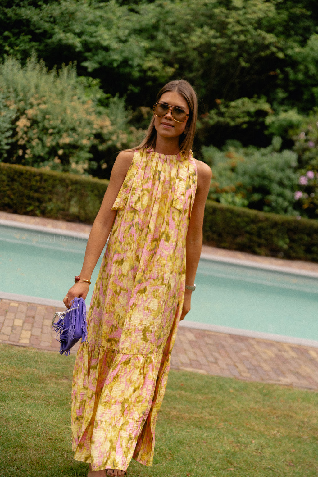 YASMarinna SL ankle dress french vanilla