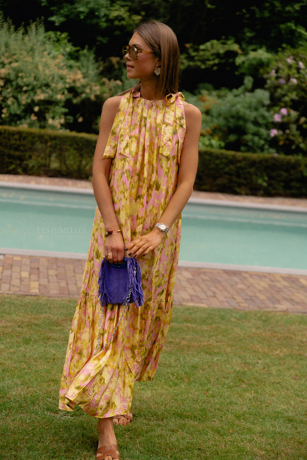 YASMarinna SL ankle dress french vanilla