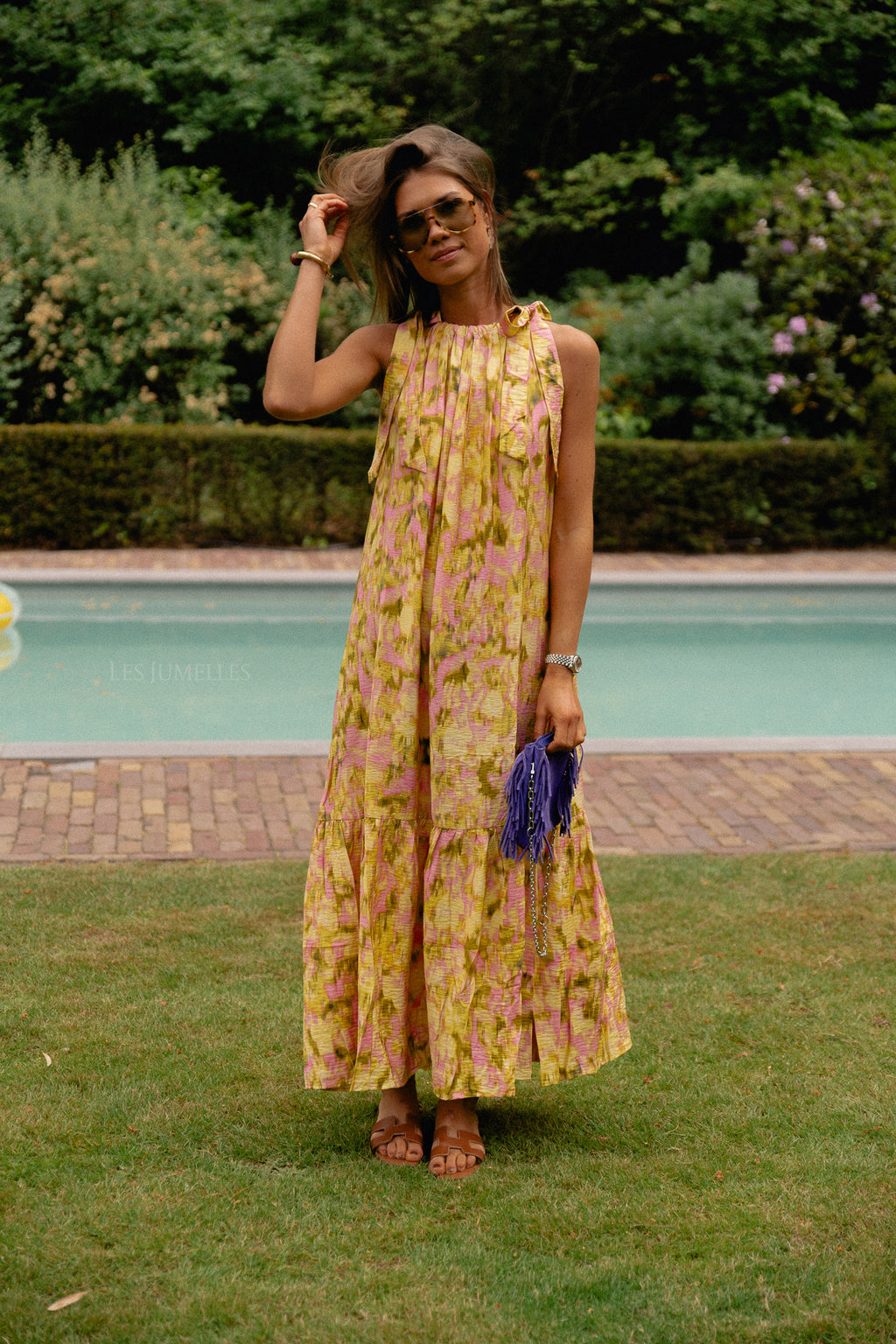 YASMarinna SL ankle dress french vanilla