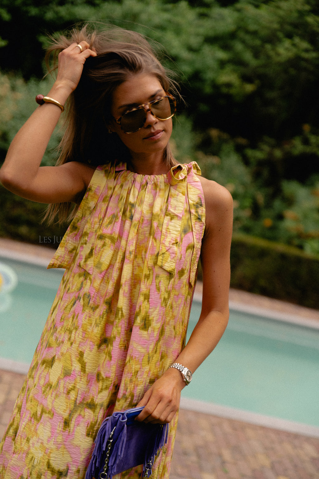 YASMarinna SL ankle dress french vanilla