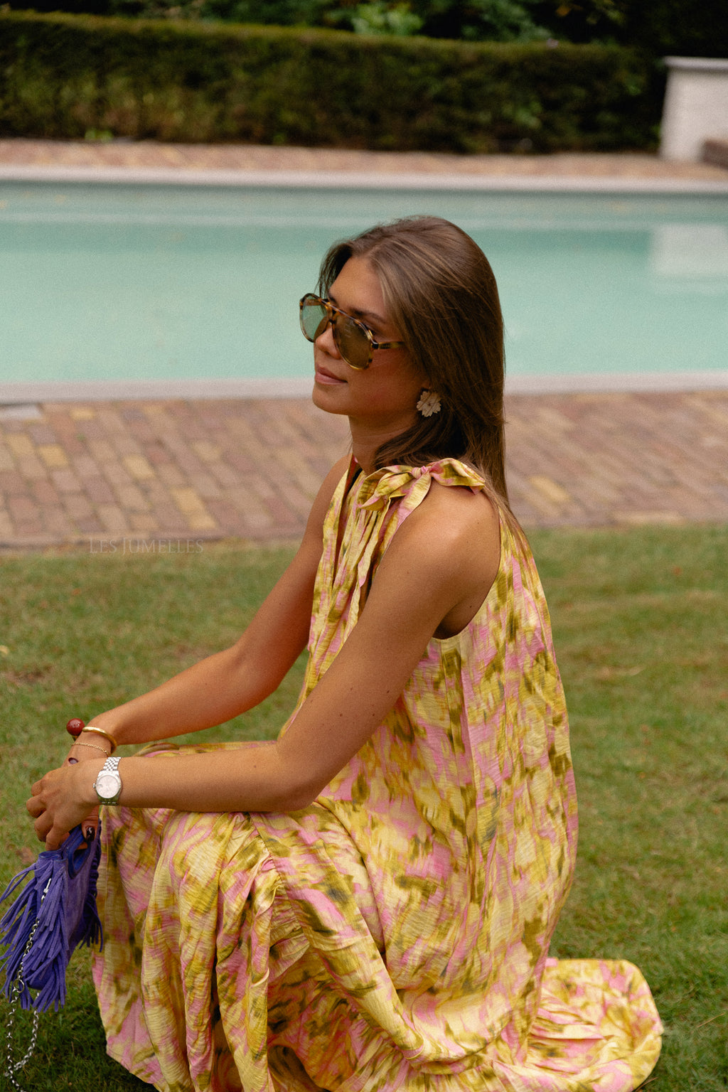 YASMarinna SL ankle dress french vanilla
