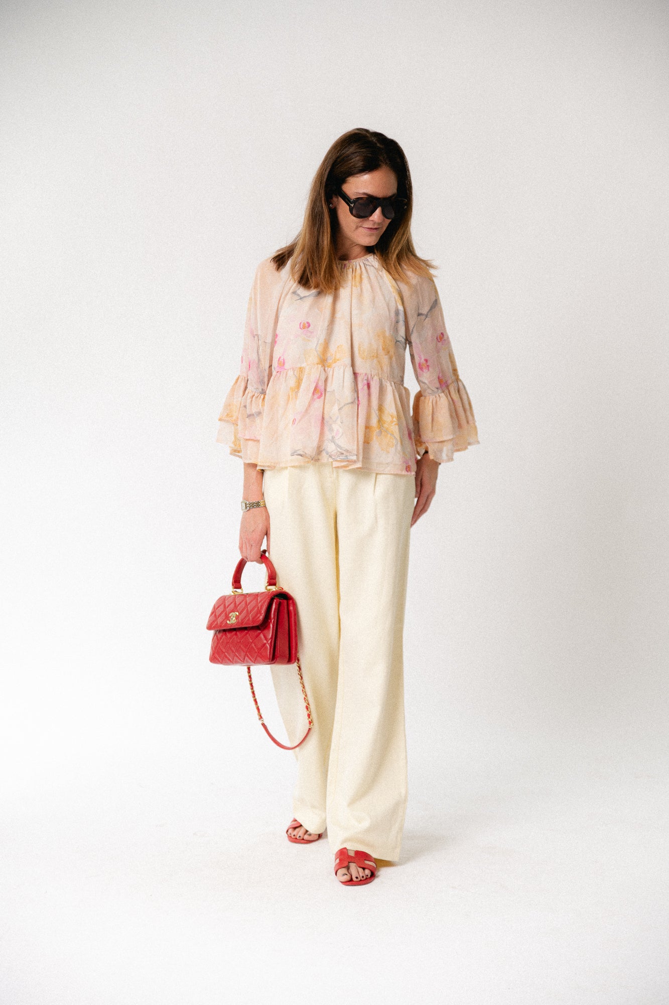 Louisa trousers butter yellow
