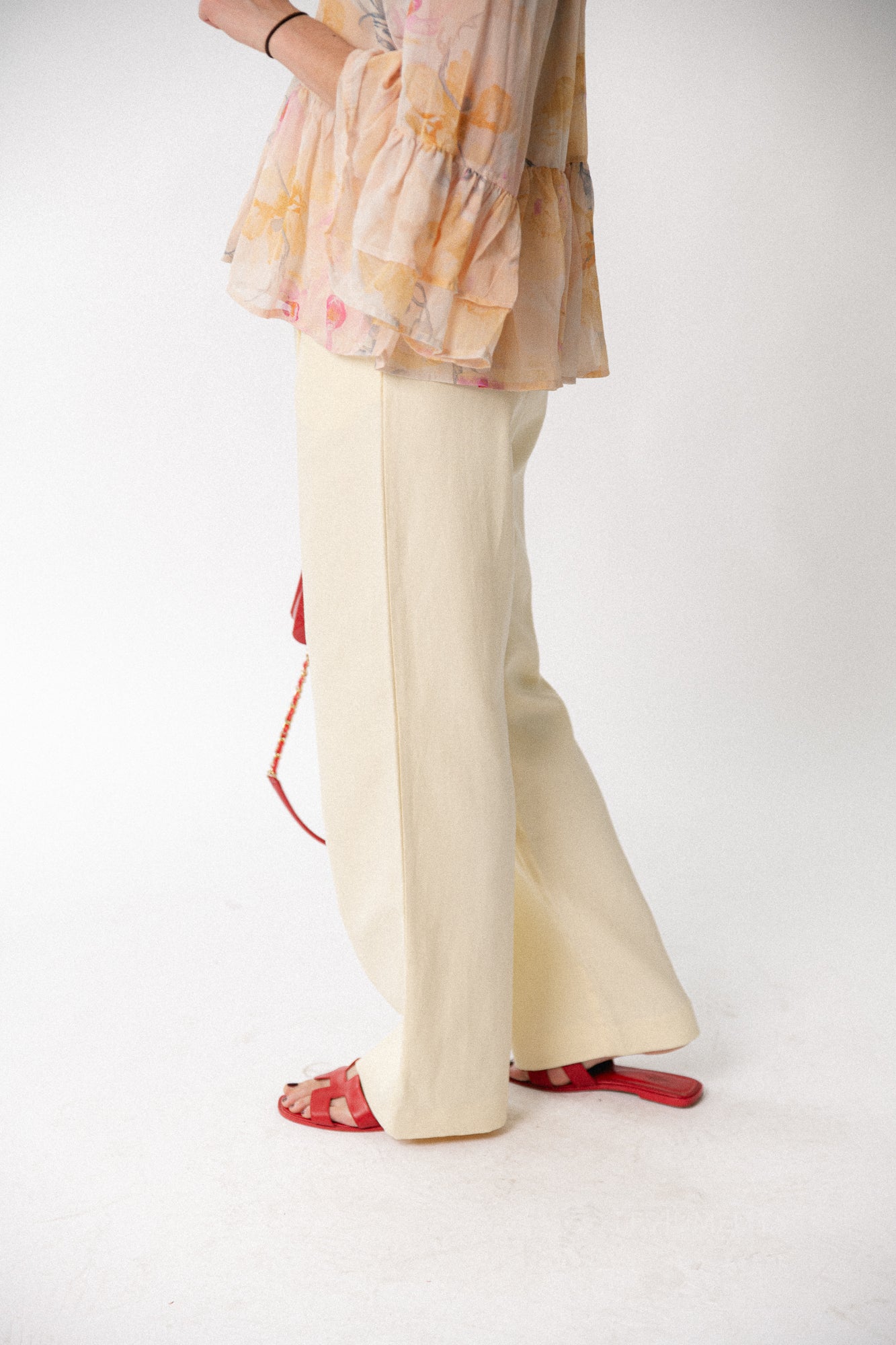 Louisa trousers butter yellow