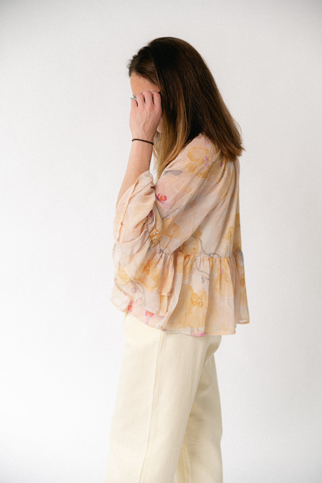 YASBlomina 3/4 top afterglow
