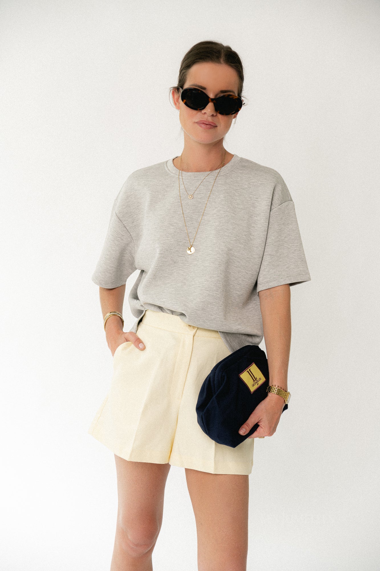 Vincenza shorts butter yellow