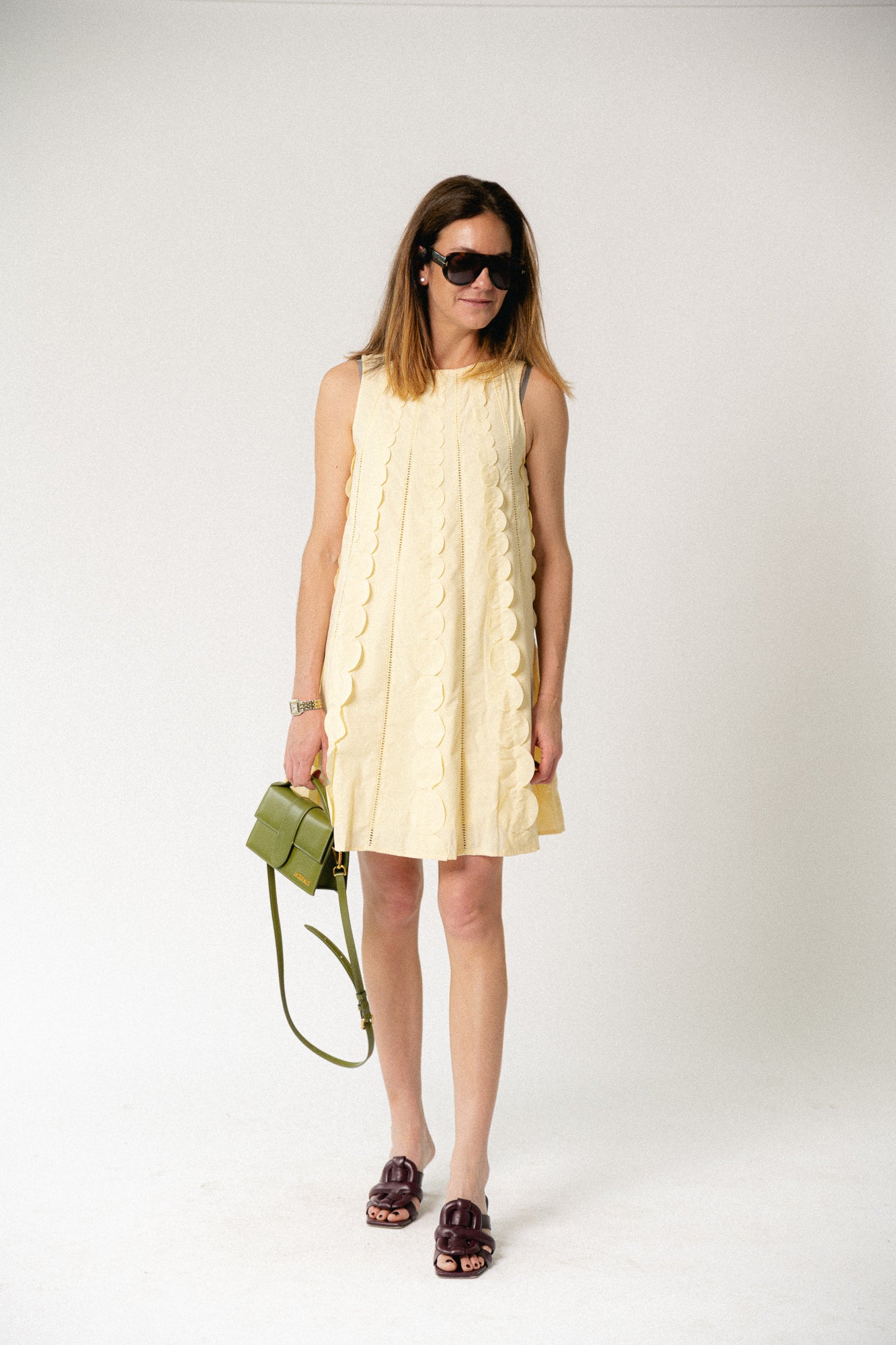 YASEmma SL dress anise flower