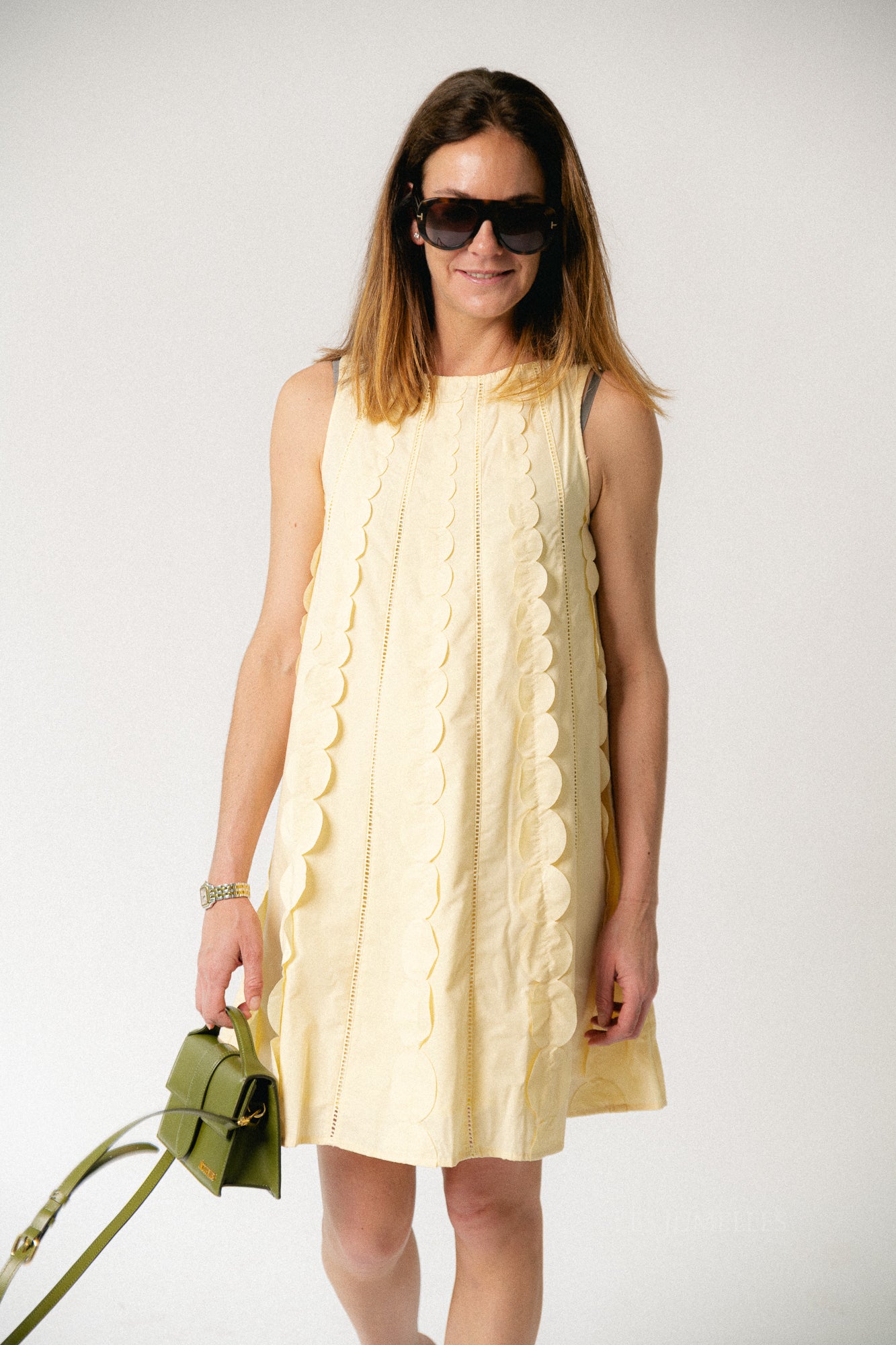 YASEmma SL dress anise flower