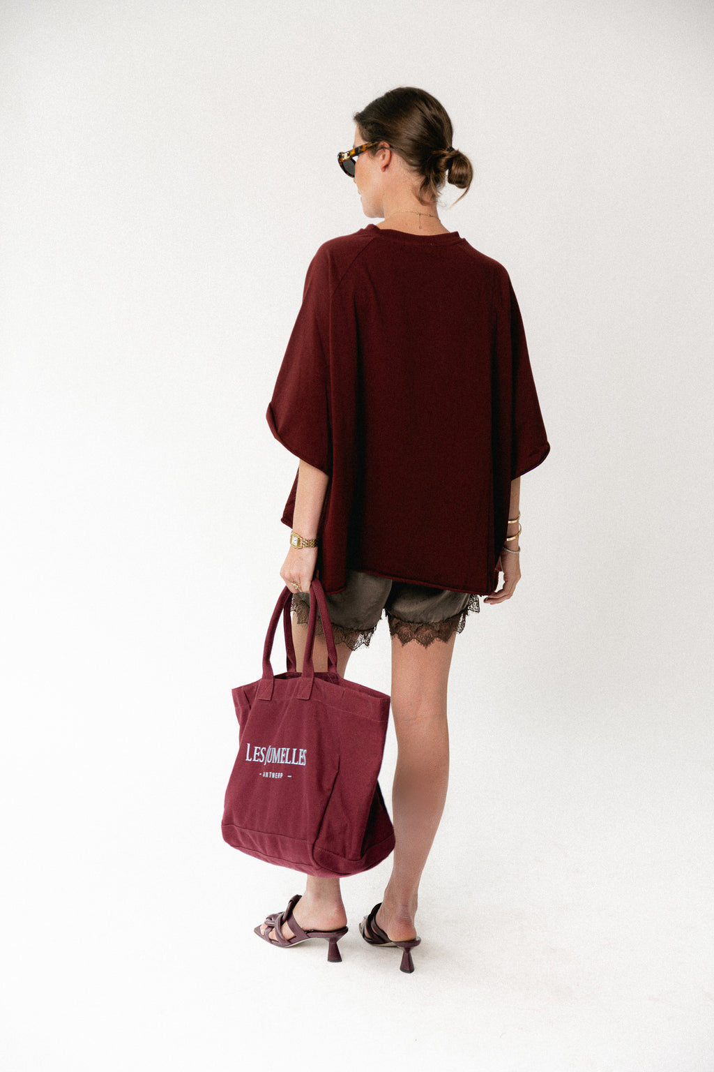 Jeanne T-Shirt burgunderrot