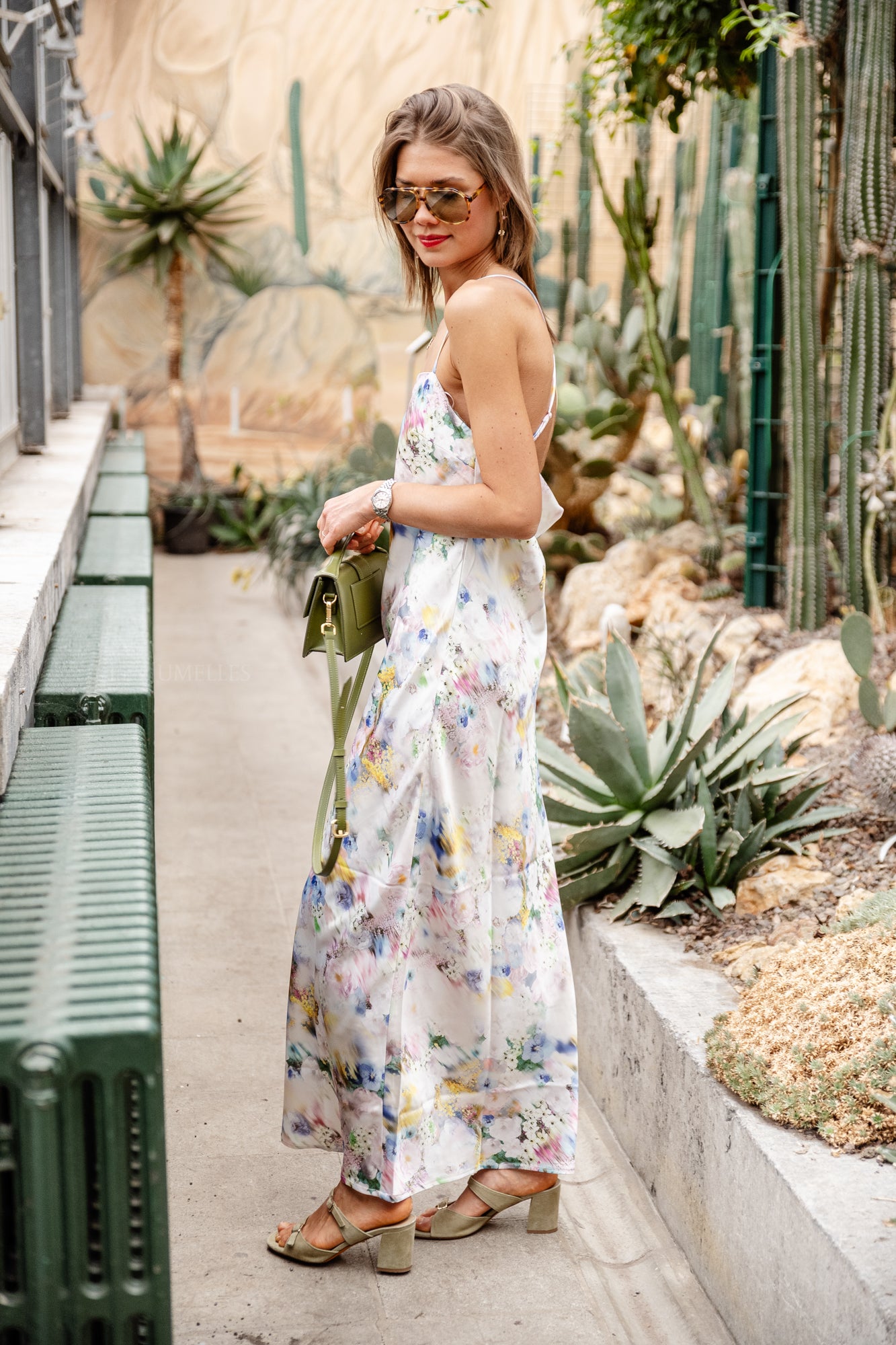 Dorothee Kleid mit Blumendruck