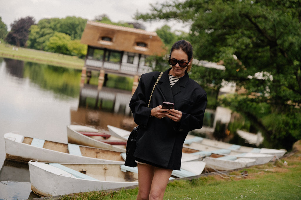 Blazer oversize Chloé noir