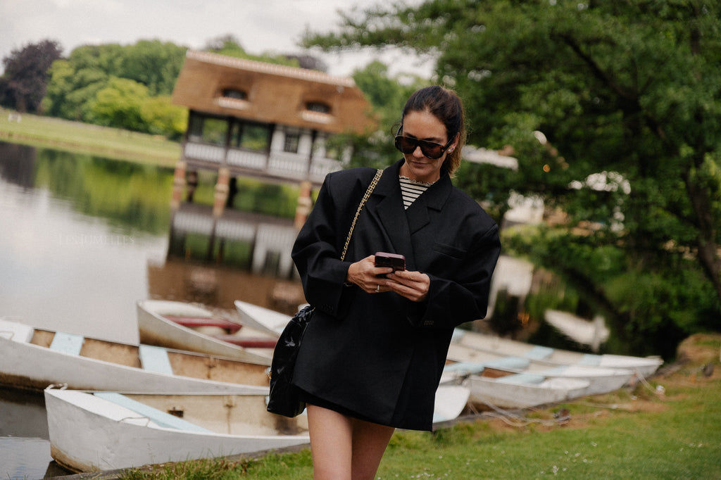 Blazer oversize Chloé noir