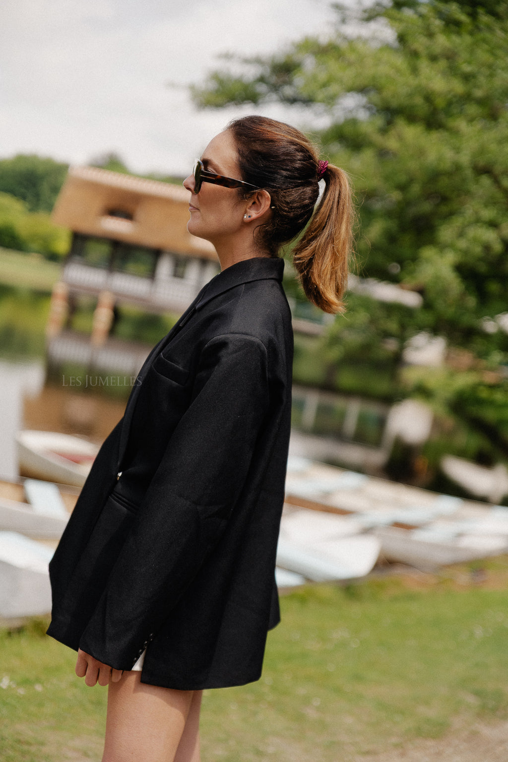 Blazer oversize Chloé noir