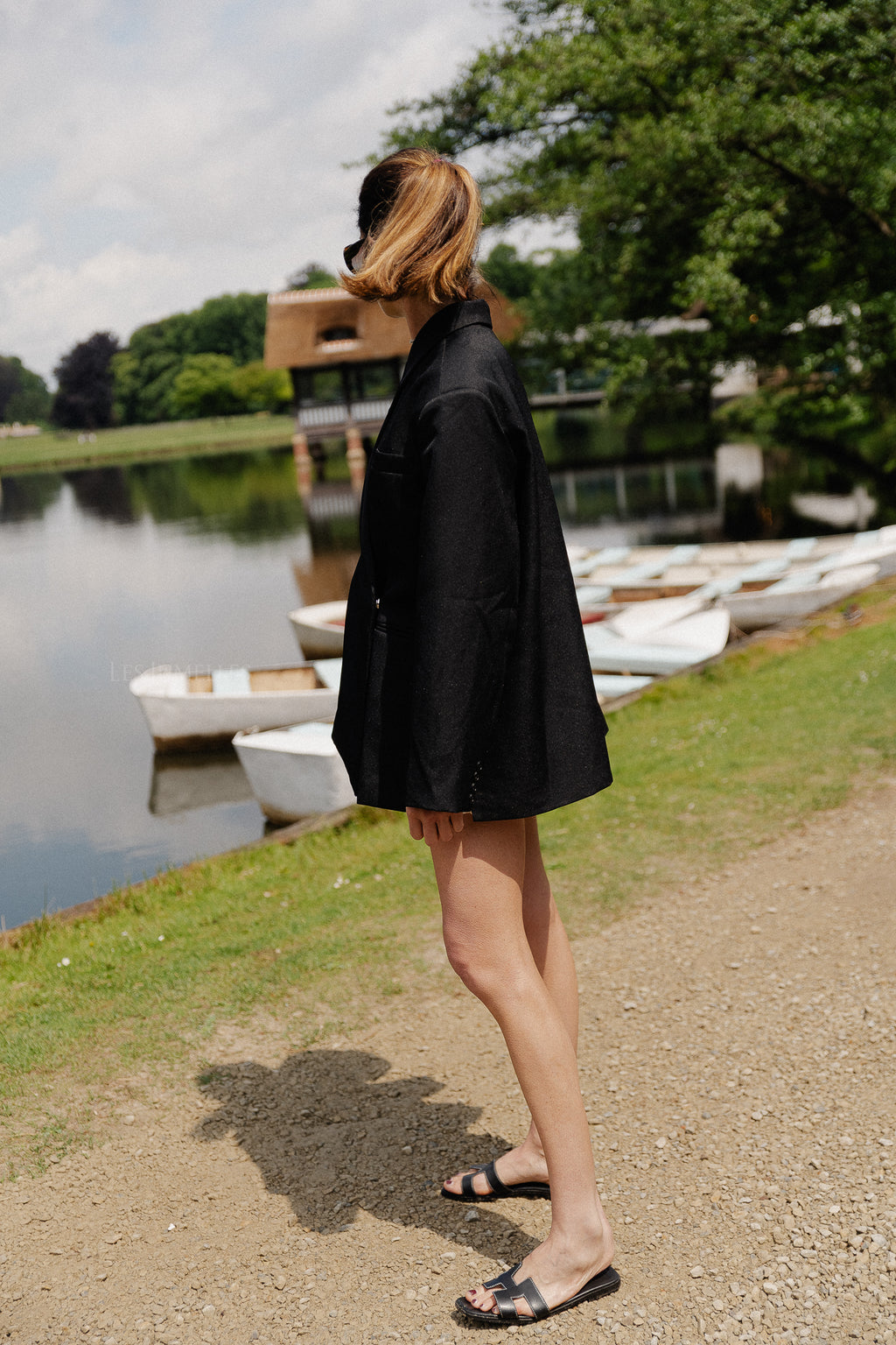 Blazer oversize Chloé noir