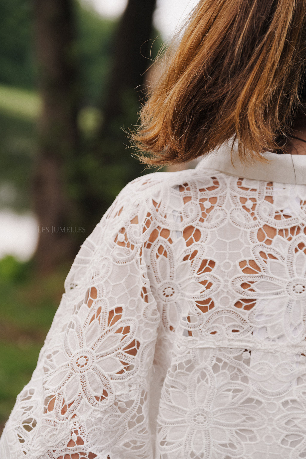 YASMilvo Chemise 2/4 blanche
