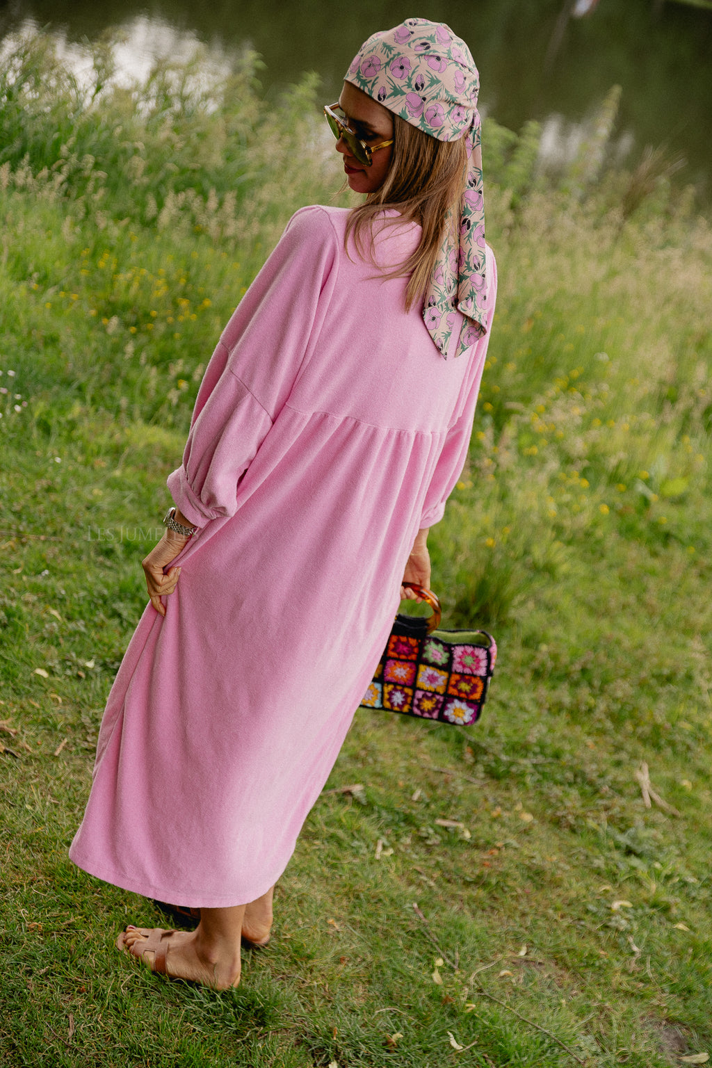 Louise Frottee-Kleid Pfingstrose
