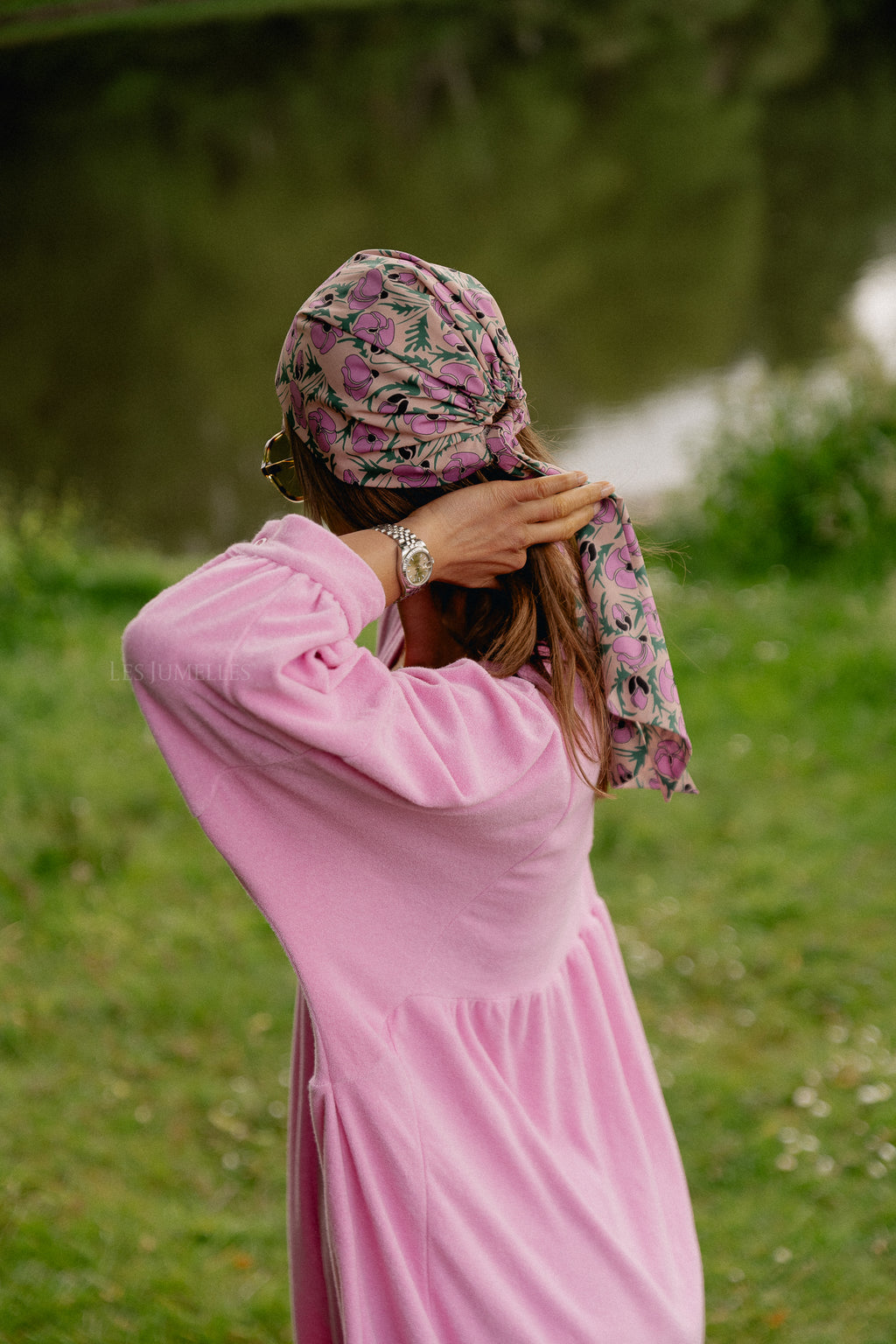 Maddie printed headscarf