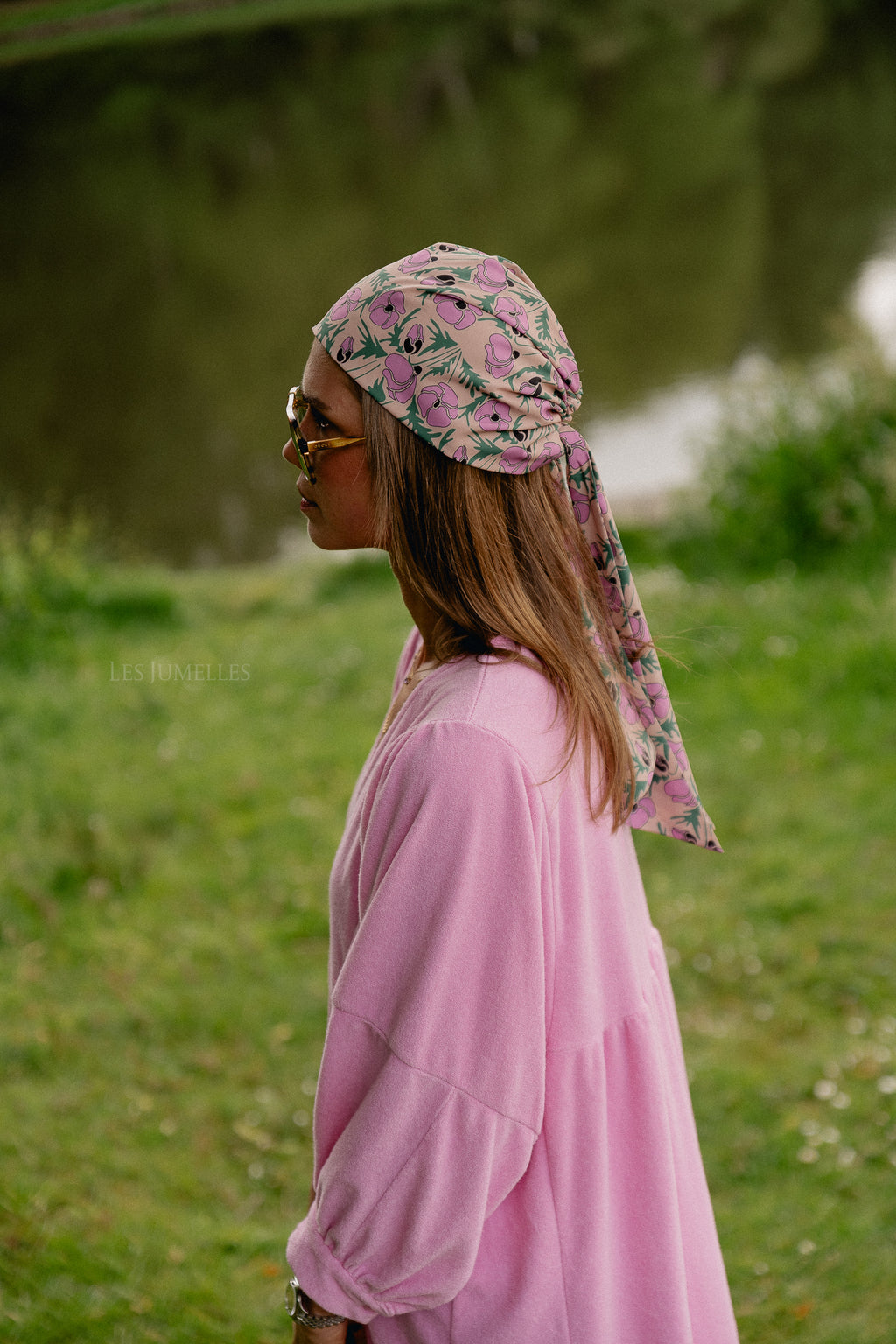 Maddie printed headscarf