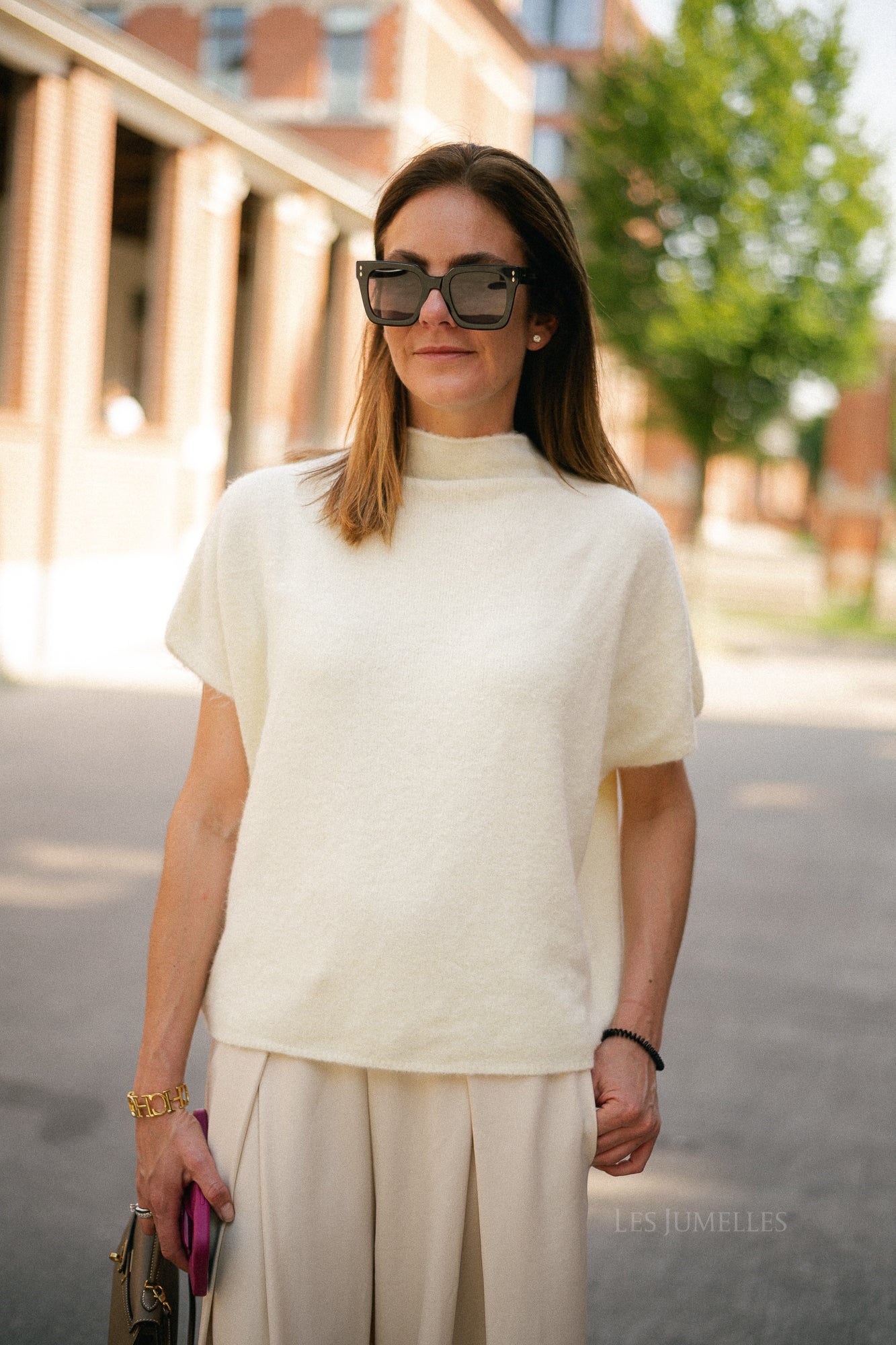 Adèle SS jumper butter yellow