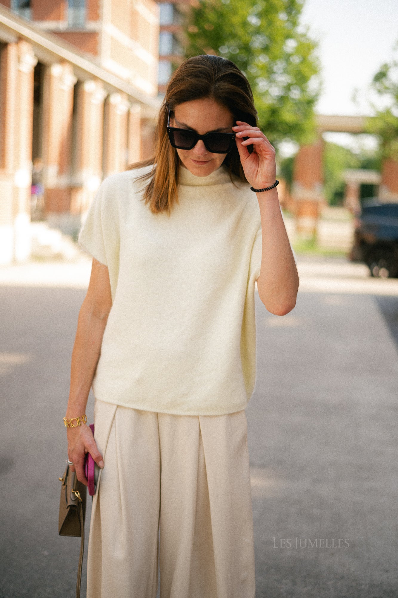 Adèle SS jumper butter yellow