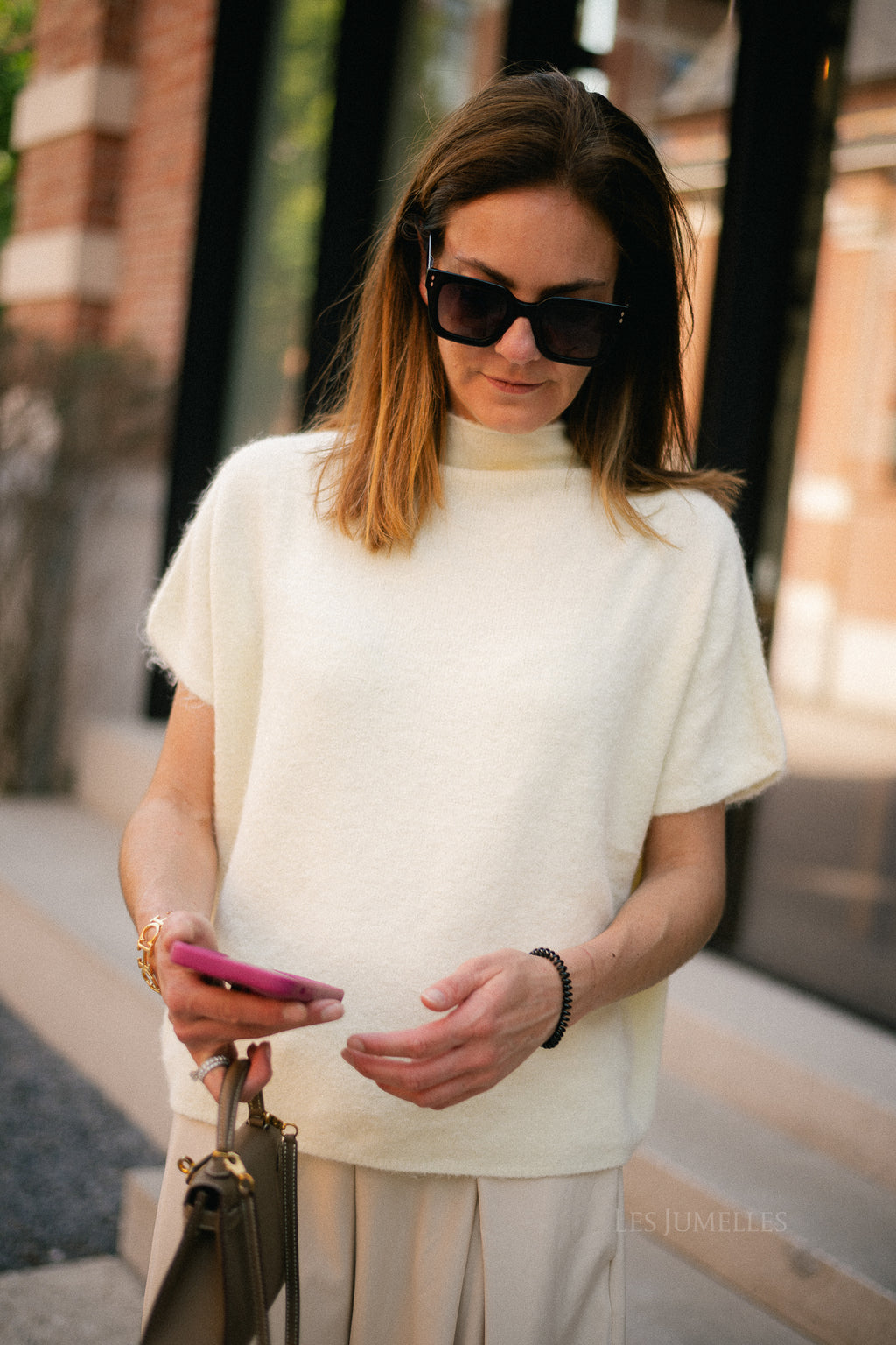 Adèle SS jumper butter yellow