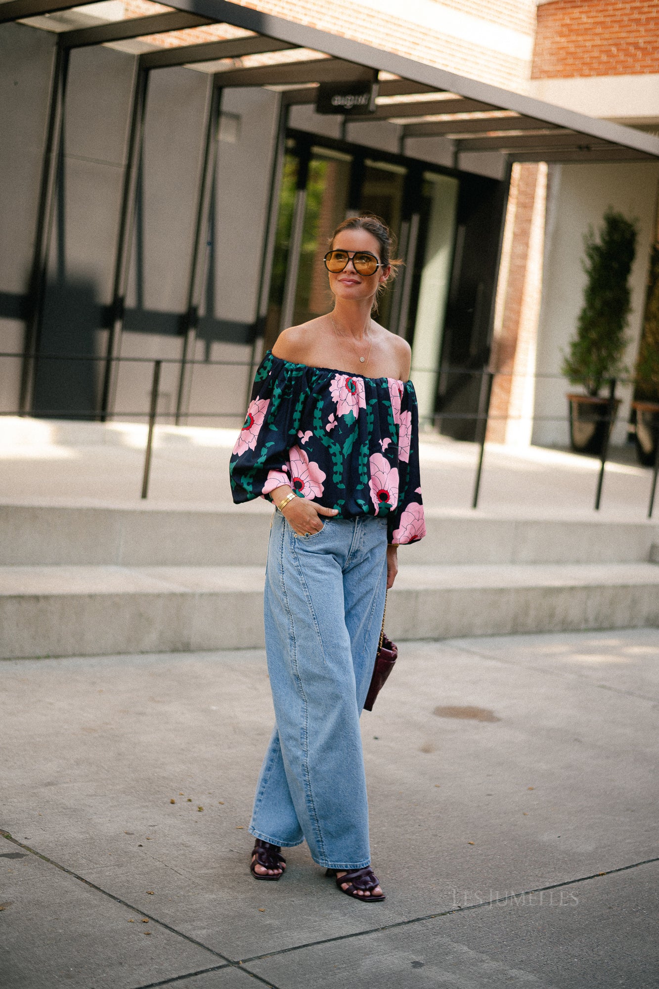Babette barrel jeans blue