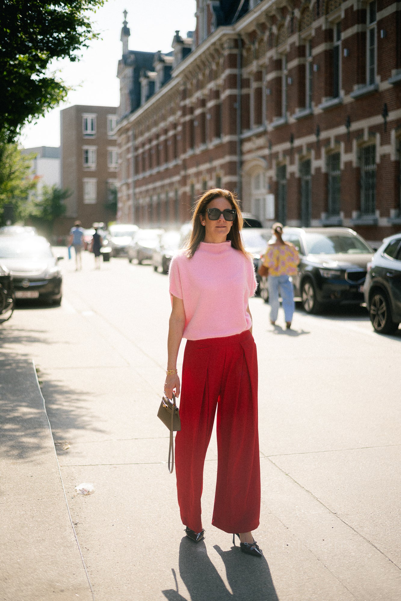 Adèle SS jumper marshmellow pink