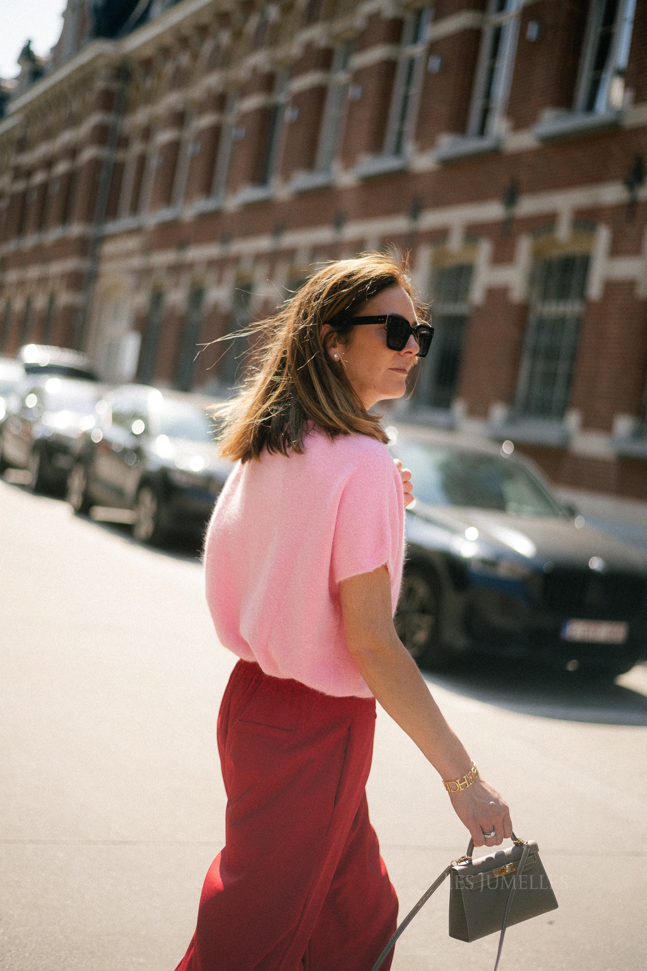 Adèle SS jumper marshmellow pink