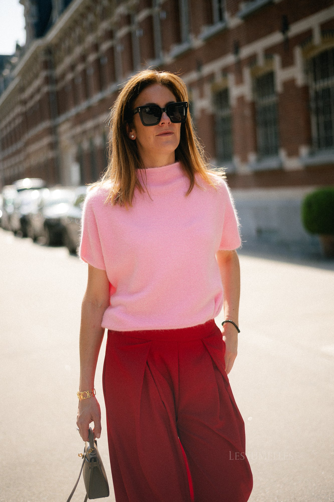 Adèle SS jumper marshmellow pink