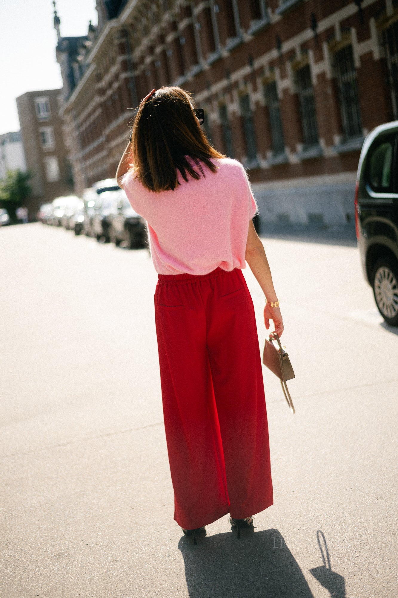 Adèle SS jumper marshmellow pink