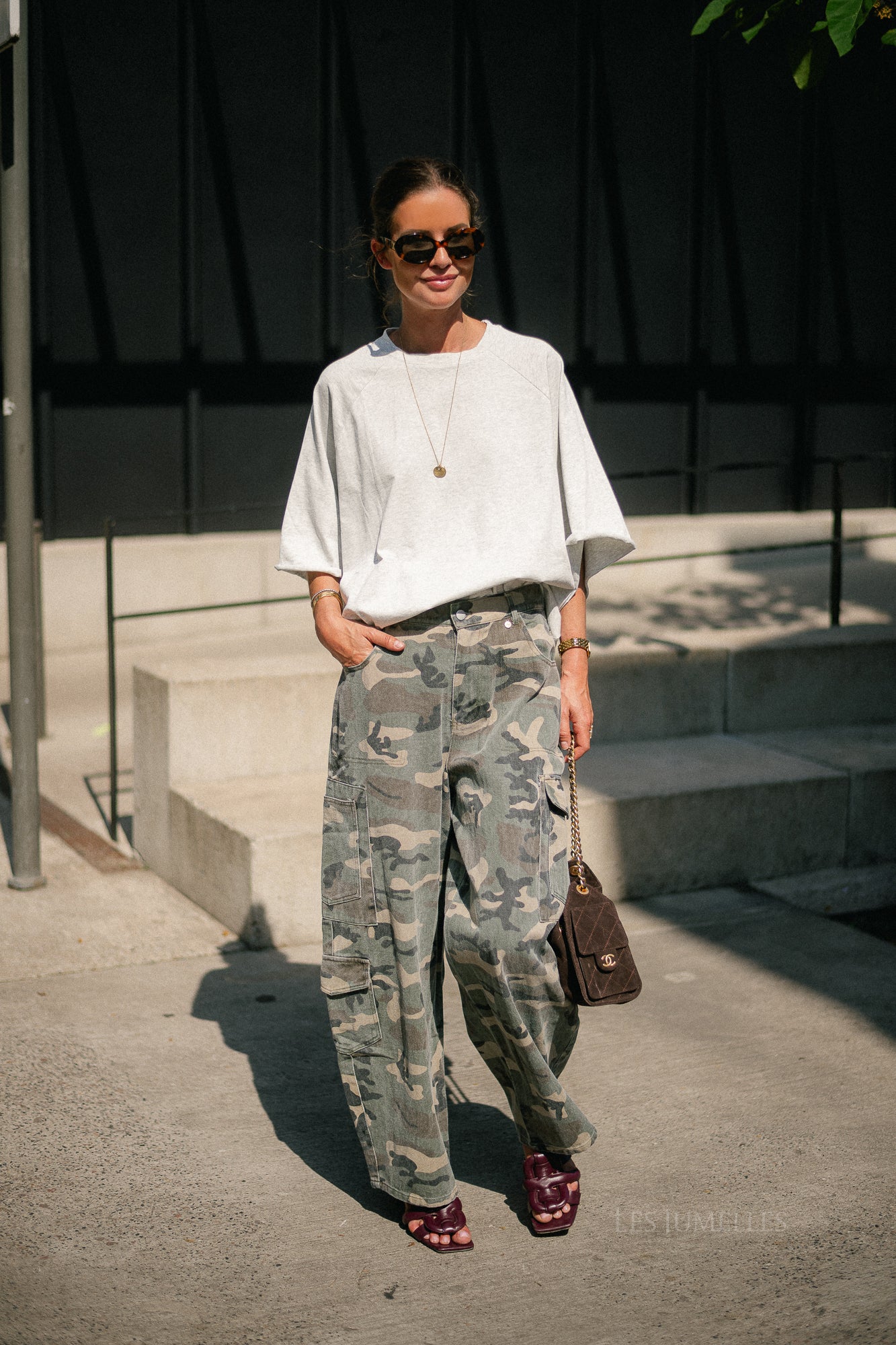 Caby camouflage cargo jeans
