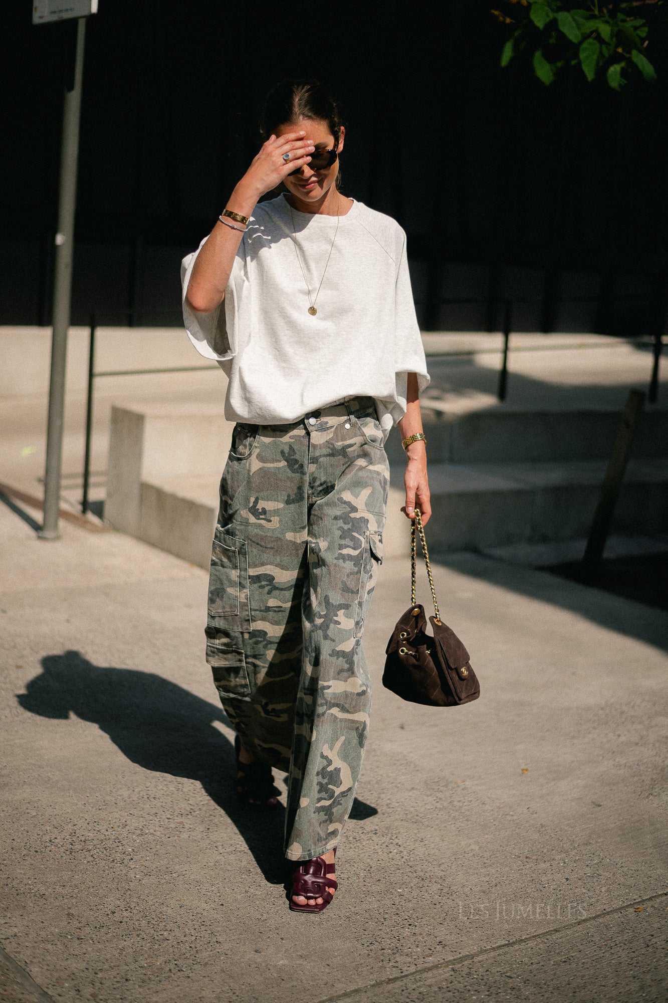 Caby camouflage cargo jeans