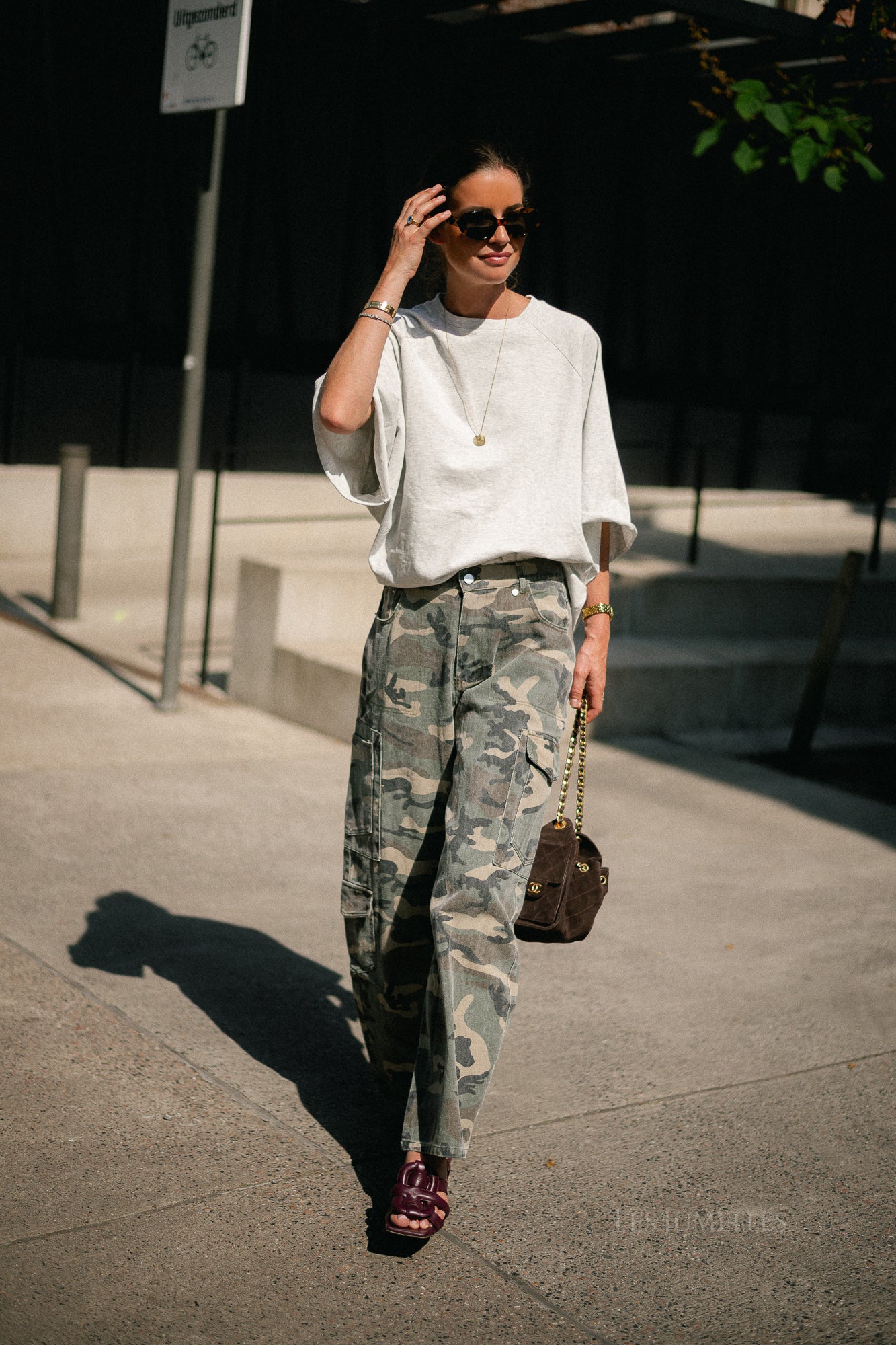Caby camouflage cargo jeans