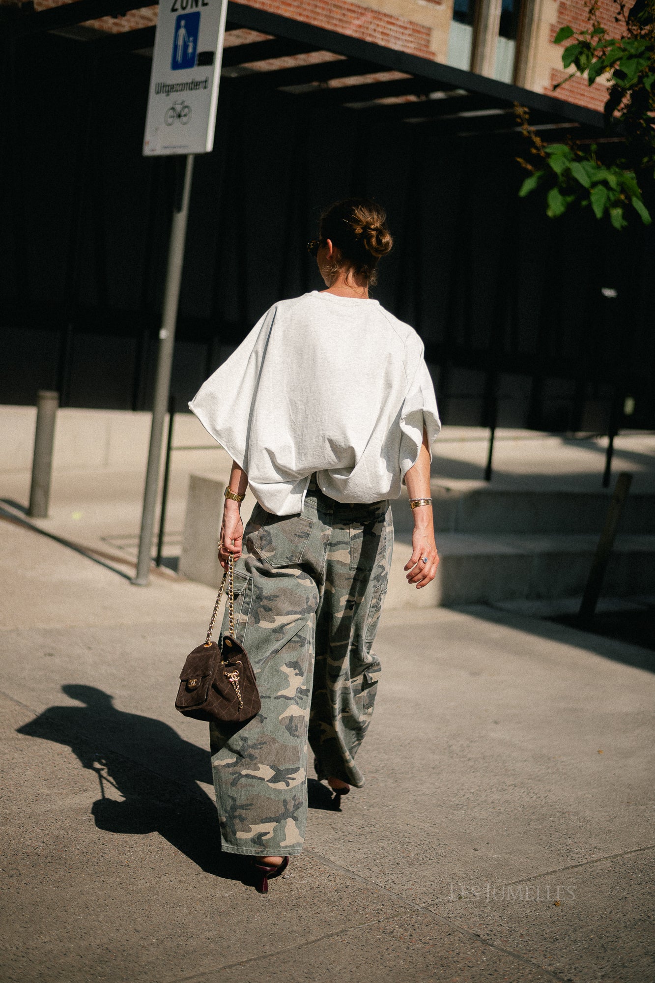 Jeanne T-shirt light grey melange
