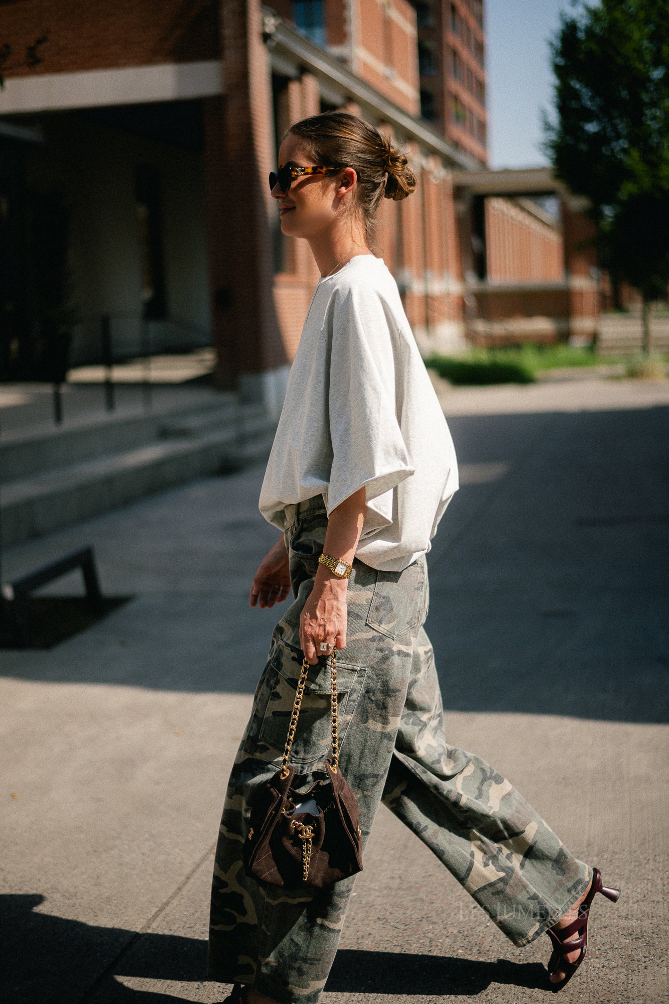Caby camouflage cargo jeans