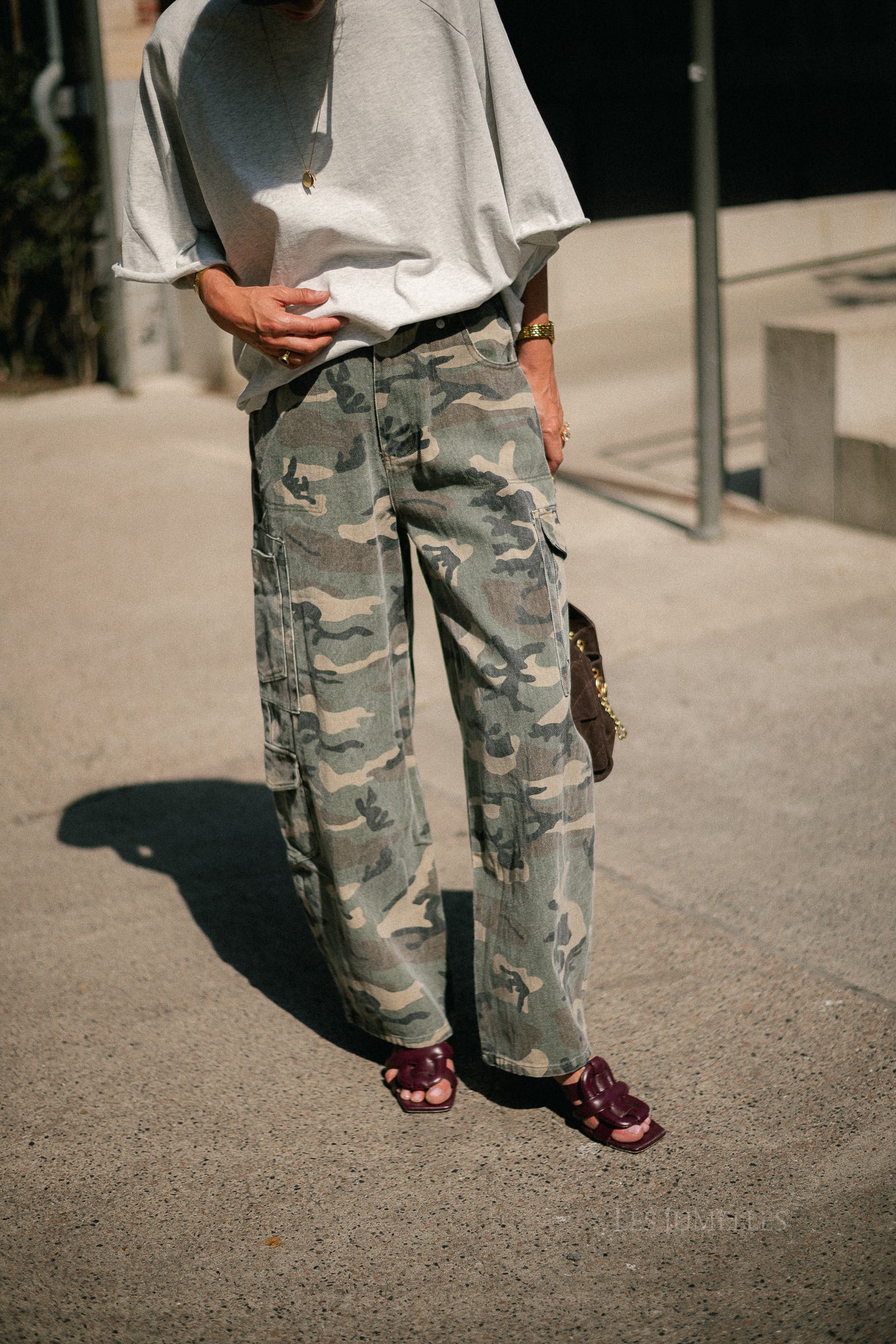 Caby camouflage cargo jeans