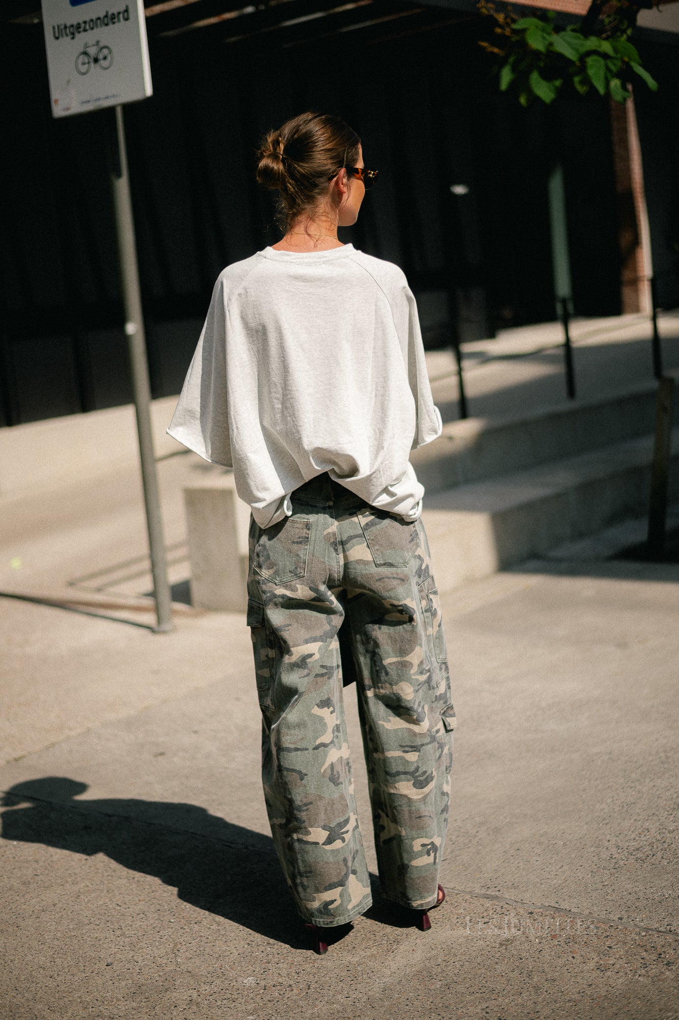 Caby camouflage cargo jeans