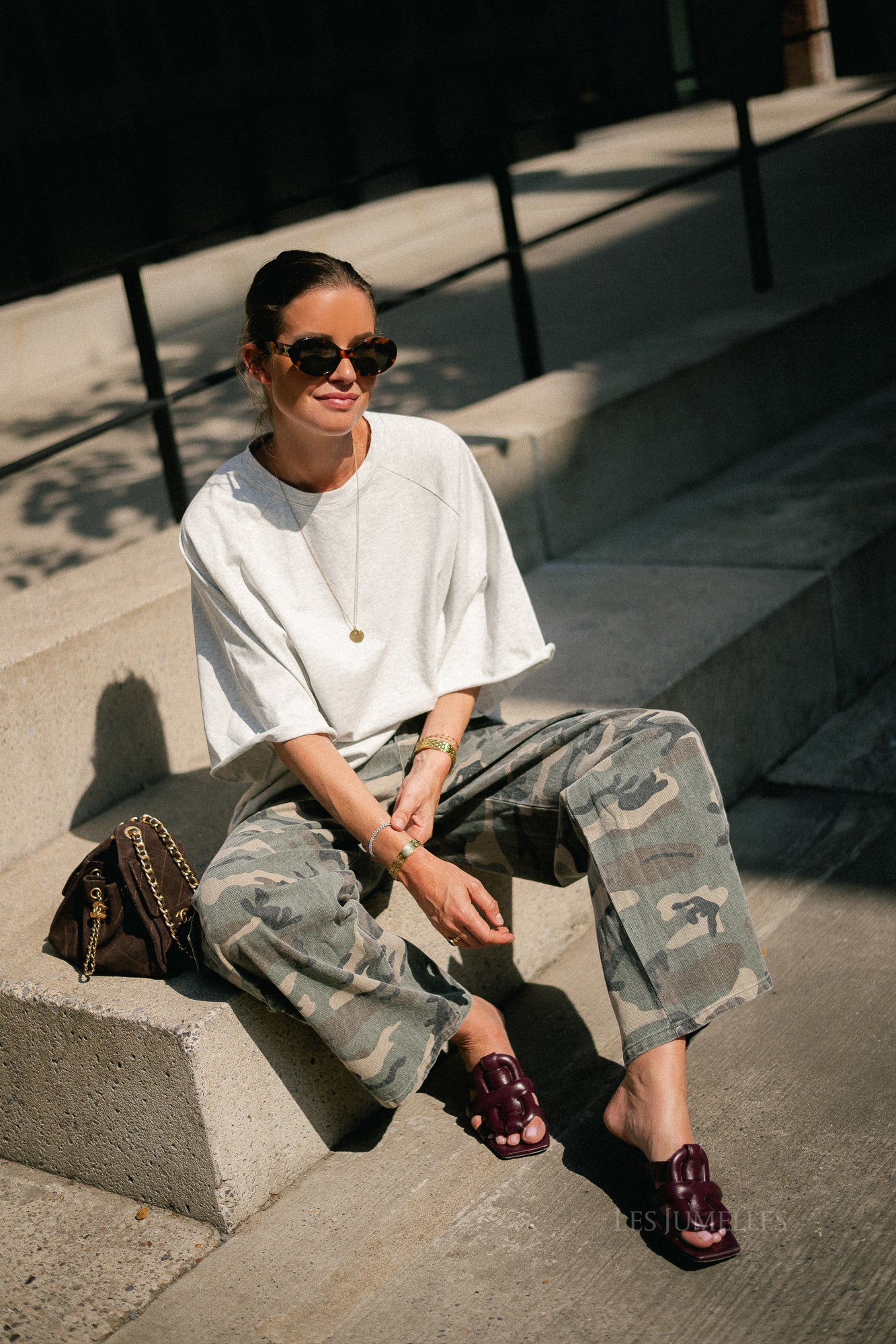 Jeanne T-shirt light grey melange